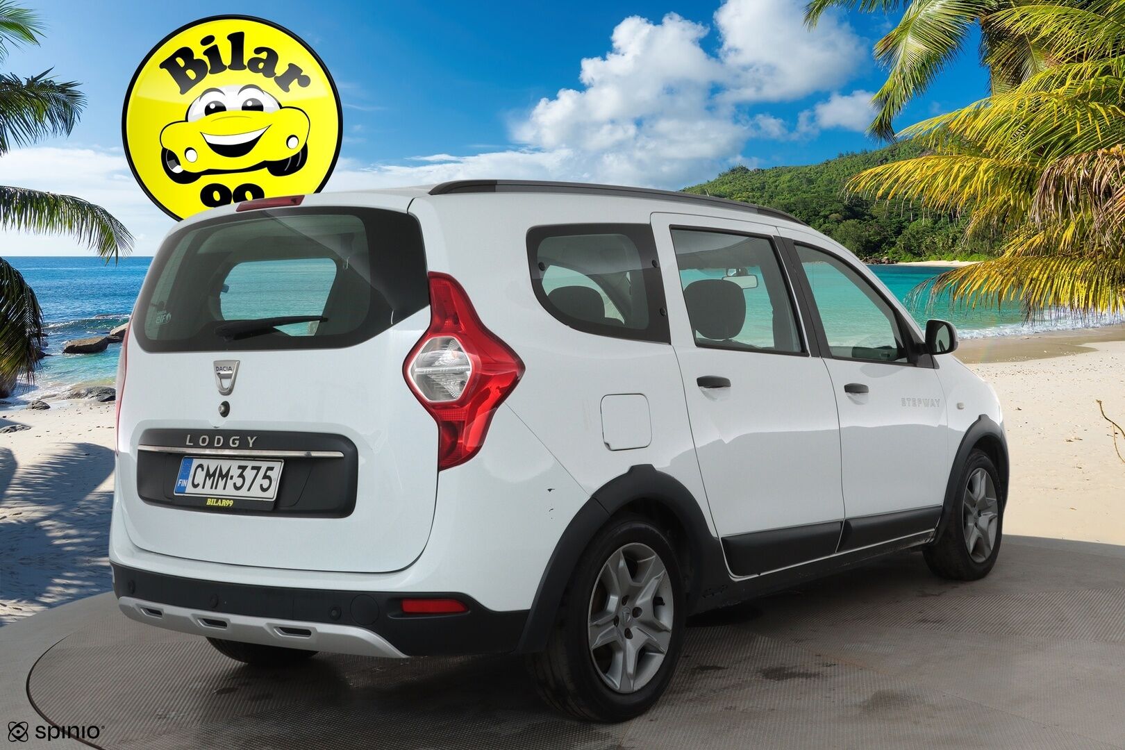 Dacia Lodgy 2019 Stepway 10 Blue dCi 115 7-paik. / Suomi-auto / Vakkari / Lohkolämmitin / P.kamera / TULOSSA**
