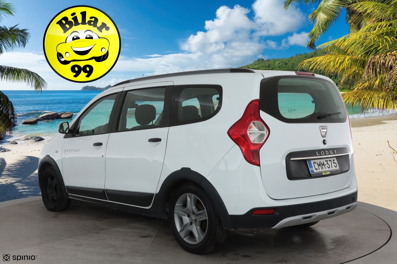 Dacia Lodgy 2019 Stepway 10 Blue dCi 115 7-paik. / Suomi-auto / Vakkari / Lohkolämmitin / P.kamera / TULOSSA**
