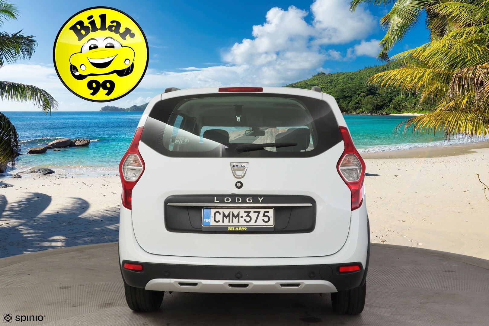 Dacia Lodgy 2019 Stepway 10 Blue dCi 115 7-paik. **Vakkari / Lohkolämmitin / P.kamera / Navi / Apple&Android** - Suomi-auto