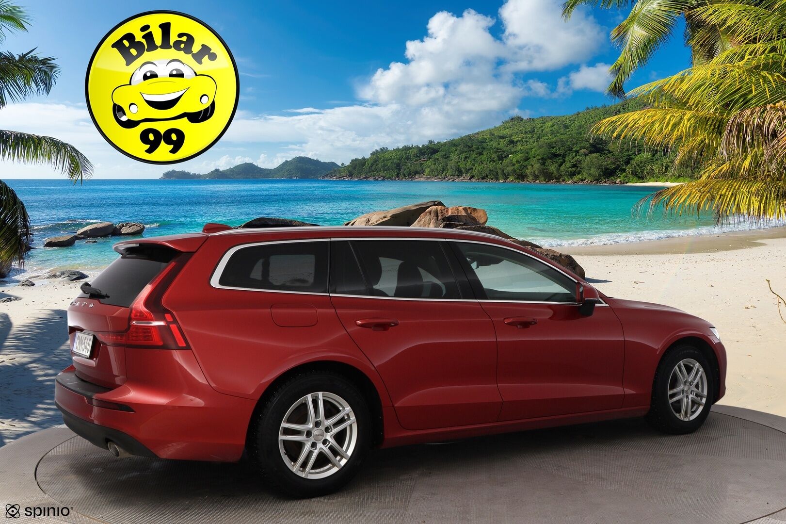 Volvo V60 2019 D3 Business aut * Webasto / Merkkihuollot / Vetokoukku / Ratinlämmitys / Adapt.LED / Sähköluukku / Digimittari! - UPEA!
