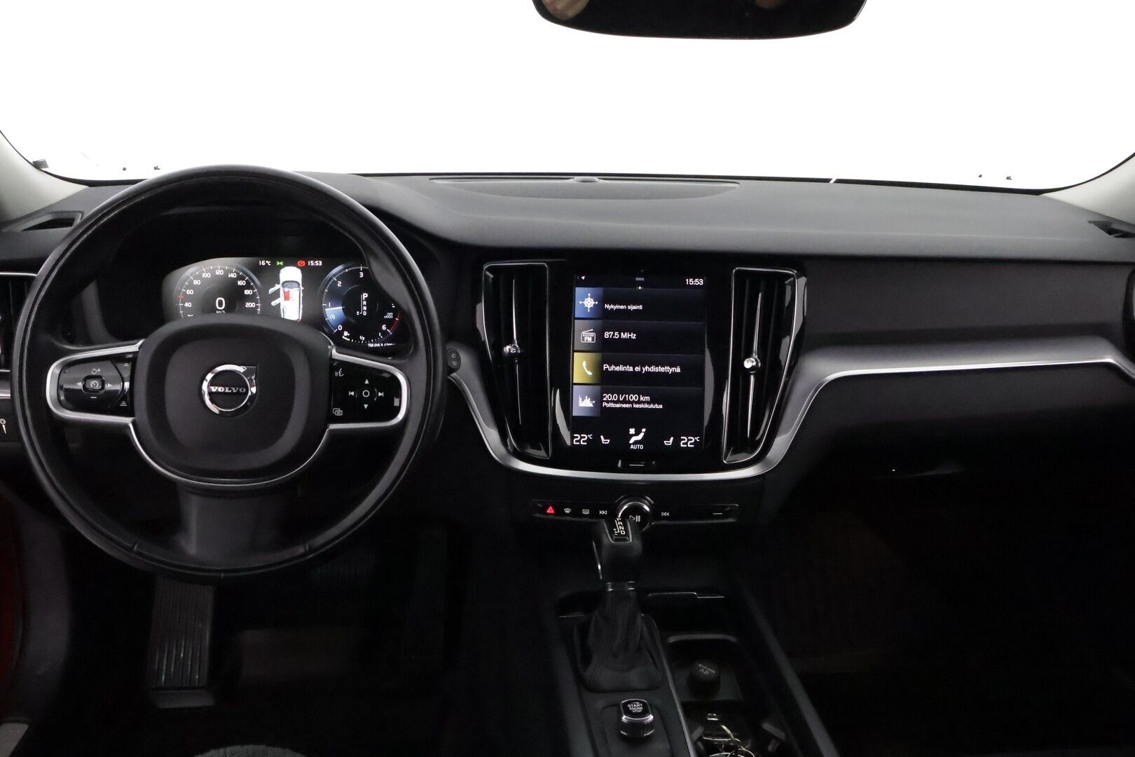 Volvo V60 2019 D3 Business aut * Webasto / Merkkihuollot / Vetokoukku / Ratinlämmitys / Adapt.LED / Sähköluukku / Digimittari!