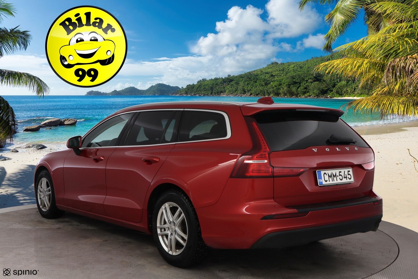 Volvo V60 2019 D3 Business aut * Webasto / Merkkihuollot / Vetokoukku / Ratinlämmitys / Adapt.LED / Sähköluukku / Digimittari! - UPEA!