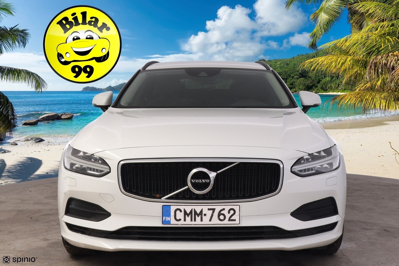 Volvo V90 2017 D3 AWD Momentum aut - ACC | Webasto | Vetokoukku | Ratin lämmitys | 2x renkaat&alumiinivanteet