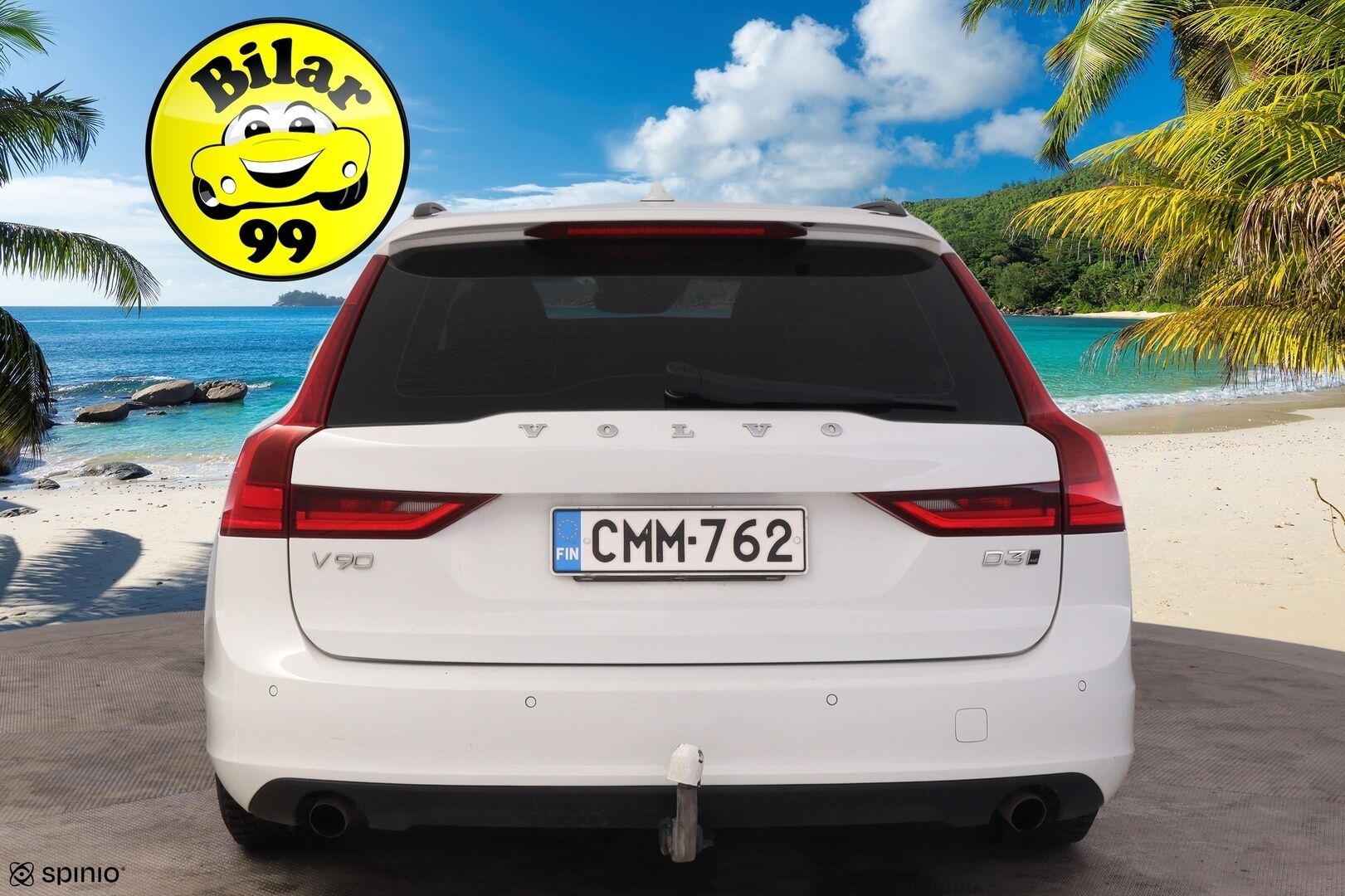 Volvo V90 2017 D3 AWD Momentum aut - ACC | Webasto | Vetokoukku | Ratin lämmitys | 2x renkaat&alumiinivanteet