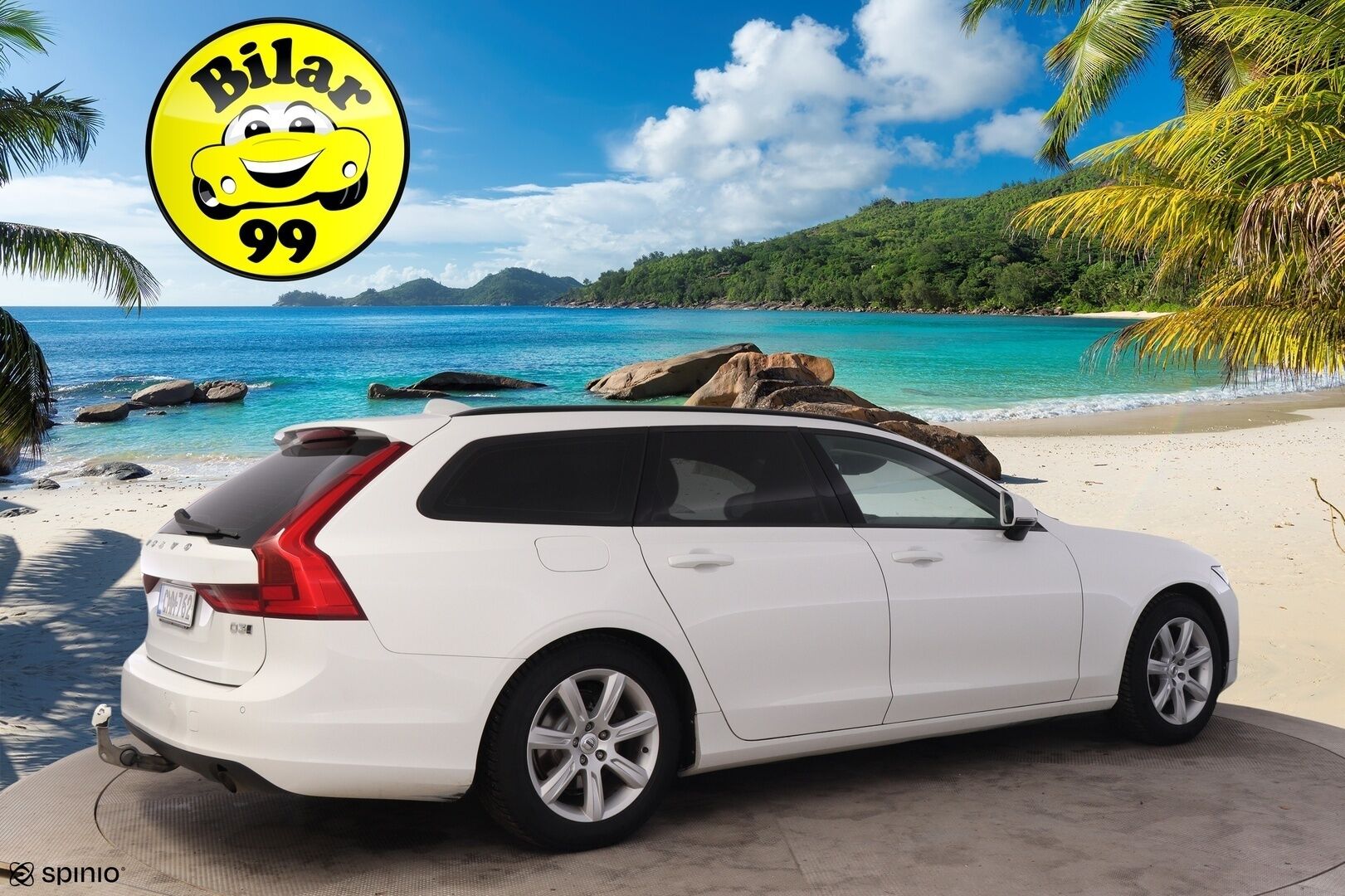 Volvo V90 2017 D3 AWD Momentum aut - ACC | Webasto | Vetokoukku | Ratin lämmitys | 2x renkaat&alumiinivanteet