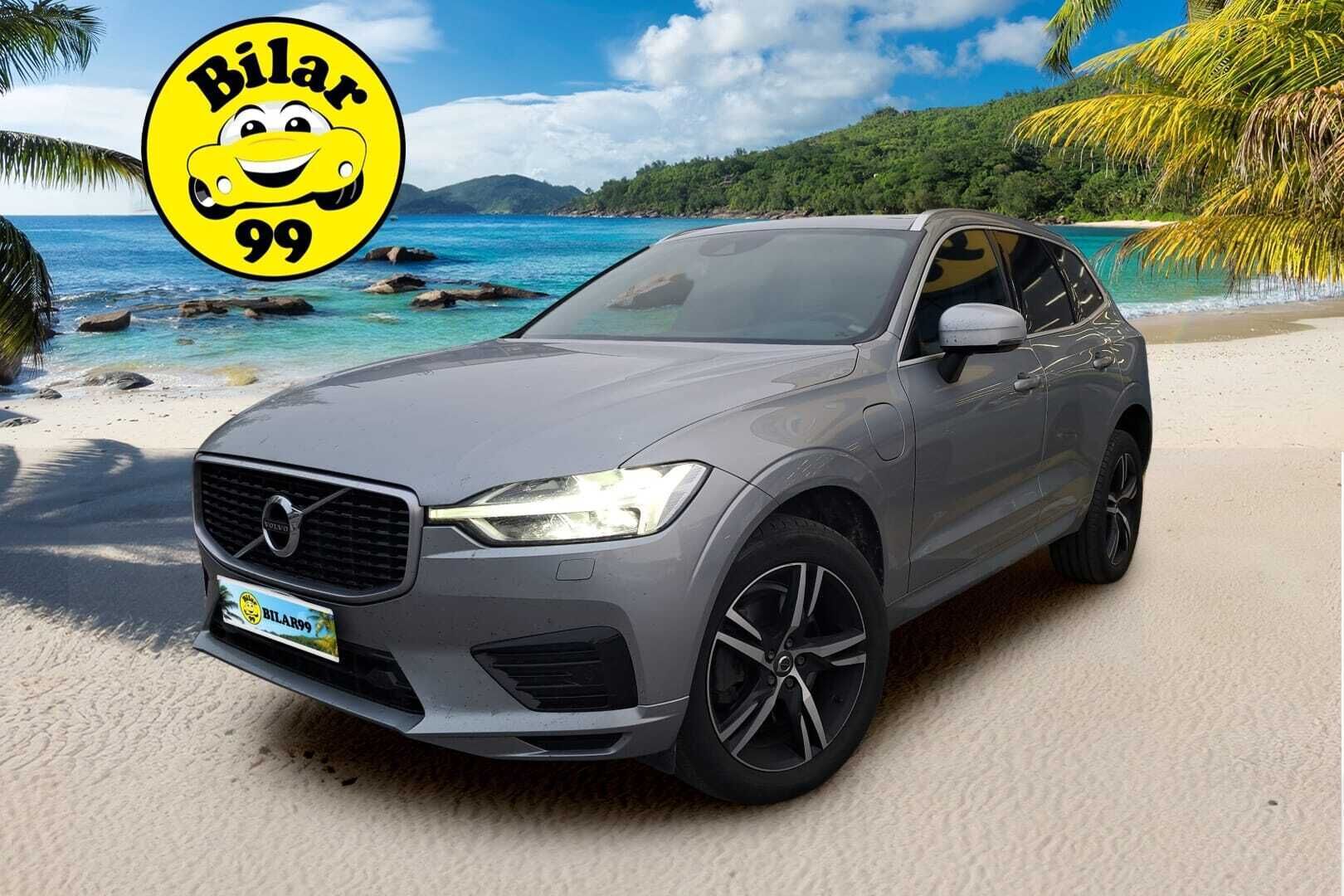 Volvo XC60 2019 T8 AWD R-Design aut ** Suomiauto / Pilot Assist / H&K / Ilma-alusta / Panoraama / P.kamera / Webasto ** - *Merkkihuollettu Suomiauto! / Ratinlämmitys / BLIS / LED / 2x renkaat*