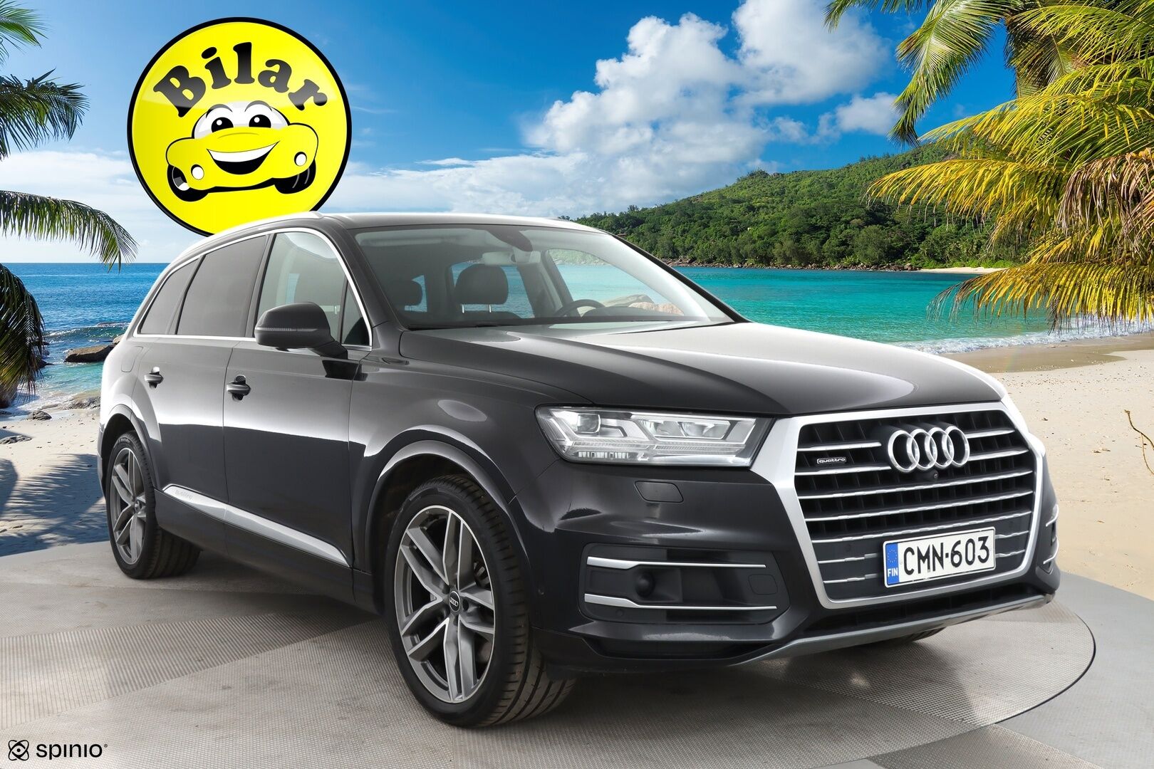 Audi Q7 2016 Business 3,0 V6 TDI 200 kW quattro tiptronic  *360 Kamera / Panoraama / BOSE äänentoisto / Muistipenkit / Ilma-alusta / 7.paik* - *360 Kamera / Panoraama / BOSE äänentoisto / Muistipenkit / Ilma-alusta / 7.paik*