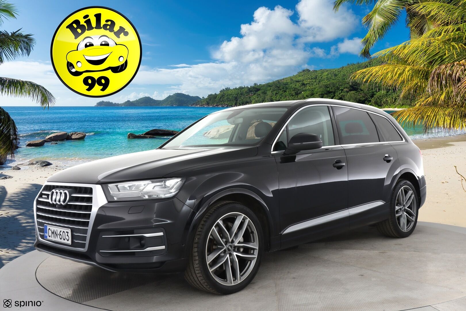 Audi Q7 2016 Business 3,0 V6 TDI 200 kW quattro tiptronic  *360 Kamera / Panoraama / BOSE äänentoisto / Muistipenkit / Ilma-alusta / 7.paik* - *360 Kamera / Panoraama / BOSE äänentoisto / Muistipenkit / Ilma-alusta / 7.paik*