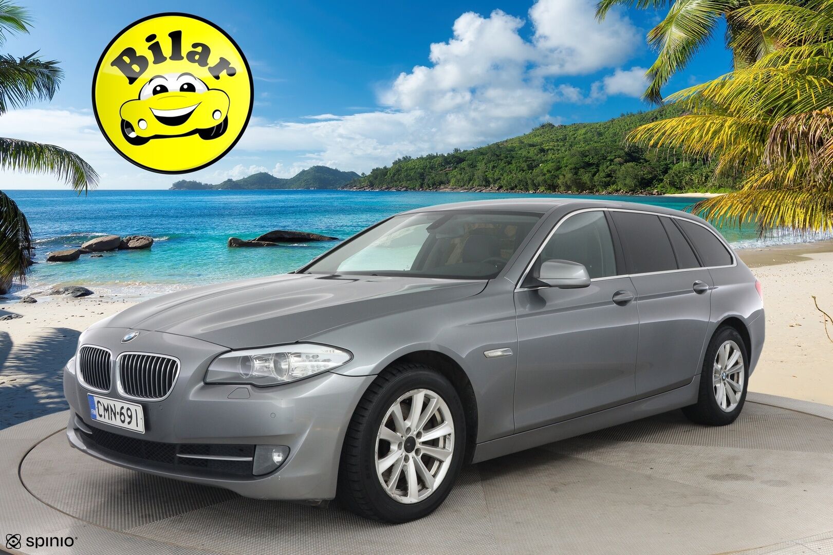 BMW 520 2012 F11 Touring 520d TwinPower Turbo A -  | Panorama | Nahkasisusta | Professional Navi | Sähköpenkit | P.tutkat | Pysäköintiavustin | Xenon |