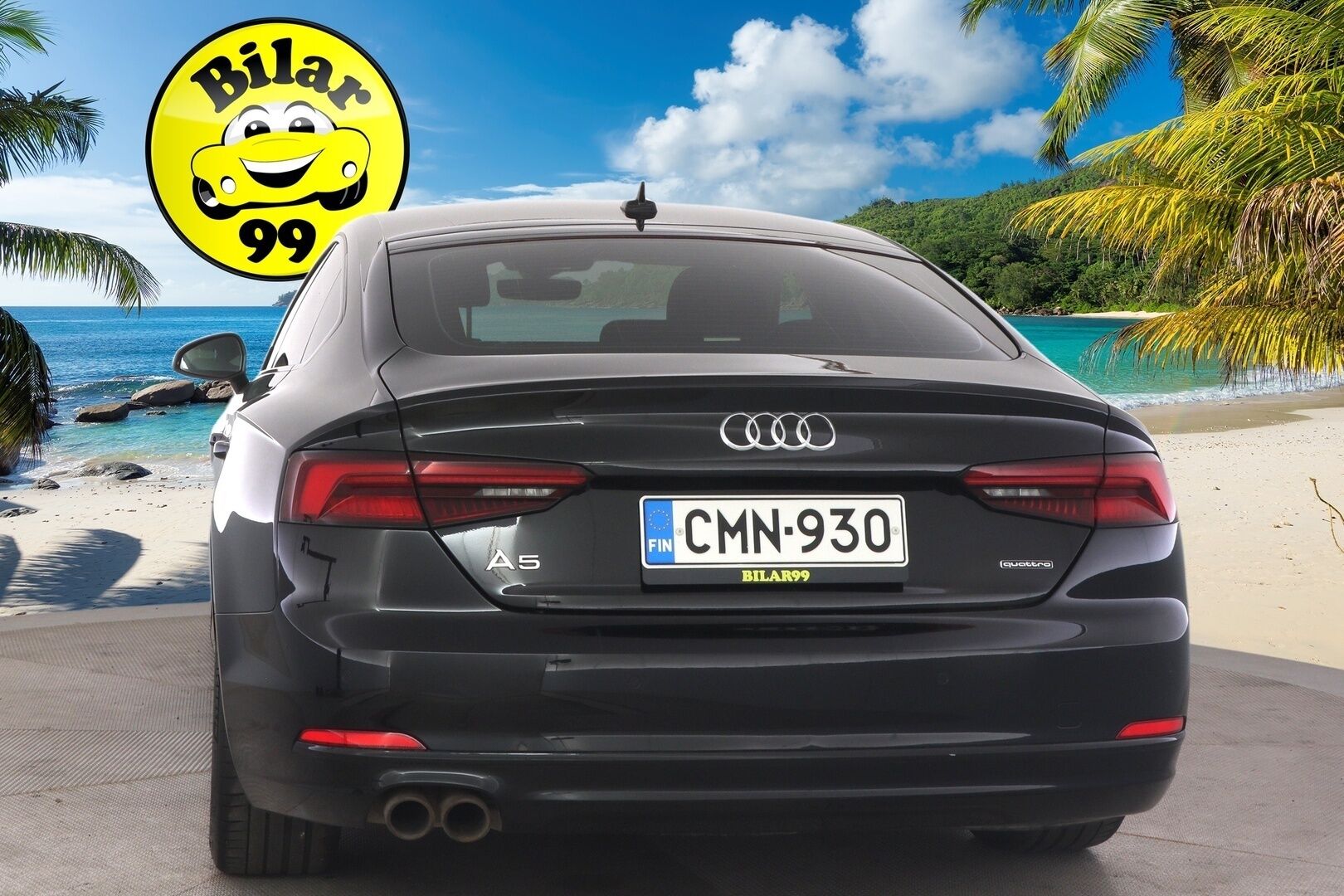 Audi A5 2019 Sportback Business Sport Comfort Edition 40 TDI 140 kW quattro S tronic *Koukku / Webasto / Tutkat / LED / Sähkökontti* - *Suomi-auto / 2x renkaat ja vanteet / Jakohihna vaihdettu 2025* - Osta nyt, maksa vasta ensi vuonna