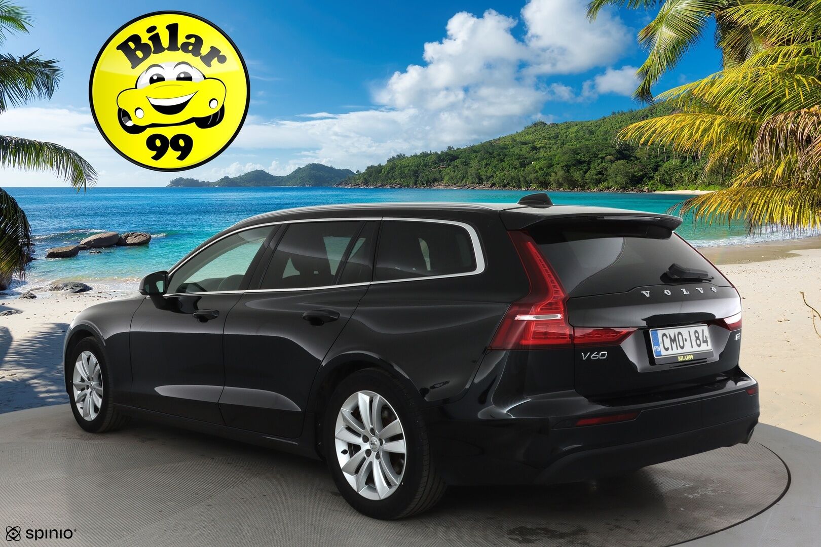 Volvo V60 2019 D3 Business aut **Webasto / P.Tutkat / LED-valot / Navi / Kaistavahti / KeylessGO** - 1-om Suomi-auto / Kahdet Renkaat / Dynamic alusta / Audio High performance