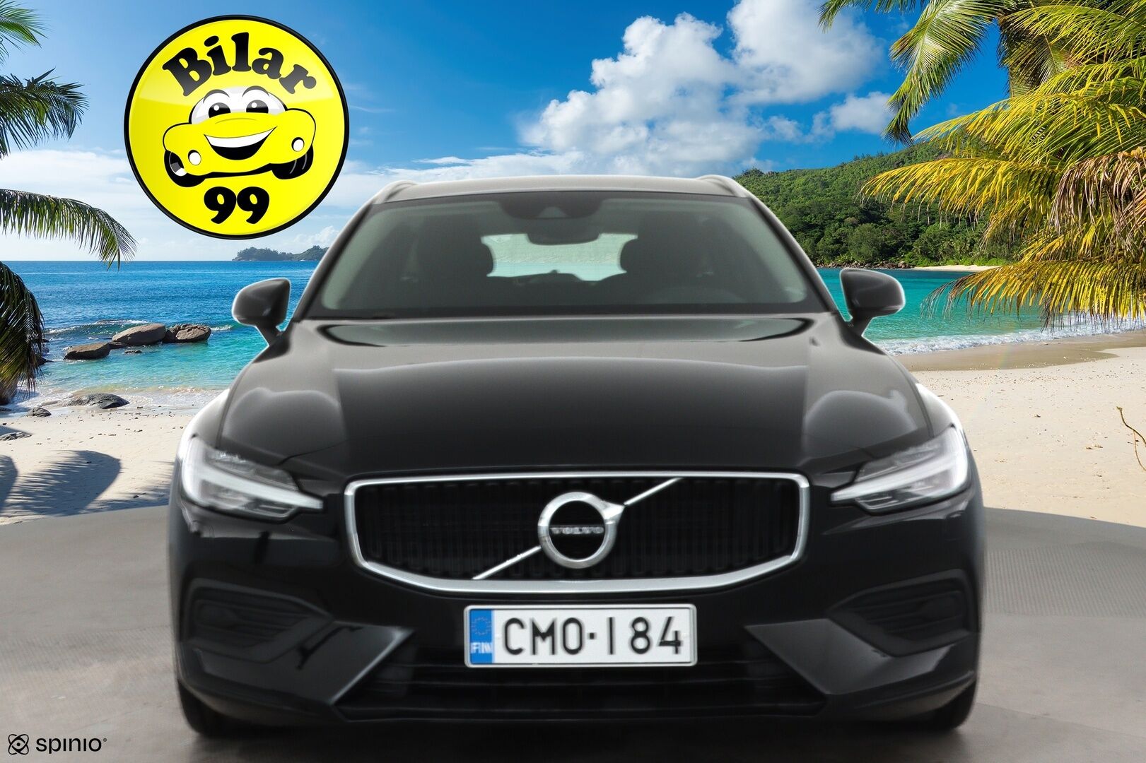 Volvo V60 2019 D3 Business aut **Webasto / P.Tutkat / LED-valot / Navi / Kaistavahti / KeylessGO** - 1-om Suomi-auto / Kahdet Renkaat