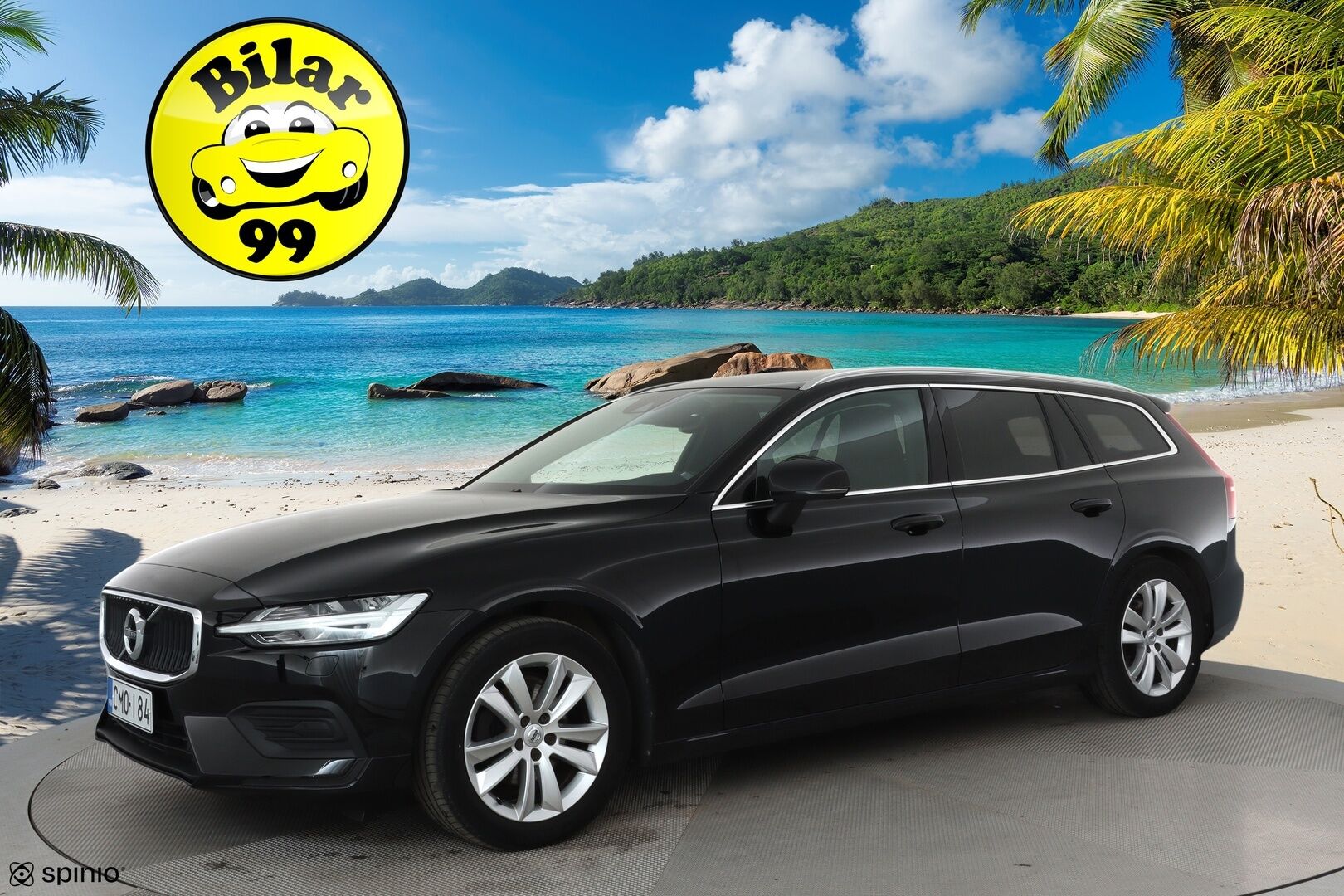 Volvo V60 2019 D3 Business aut **Webasto / P.Tutkat / LED-valot / Navi / Kaistavahti / KeylessGO** - 1-om Suomi-auto / Kahdet Renkaat / Dynamic alusta / Audio High performance