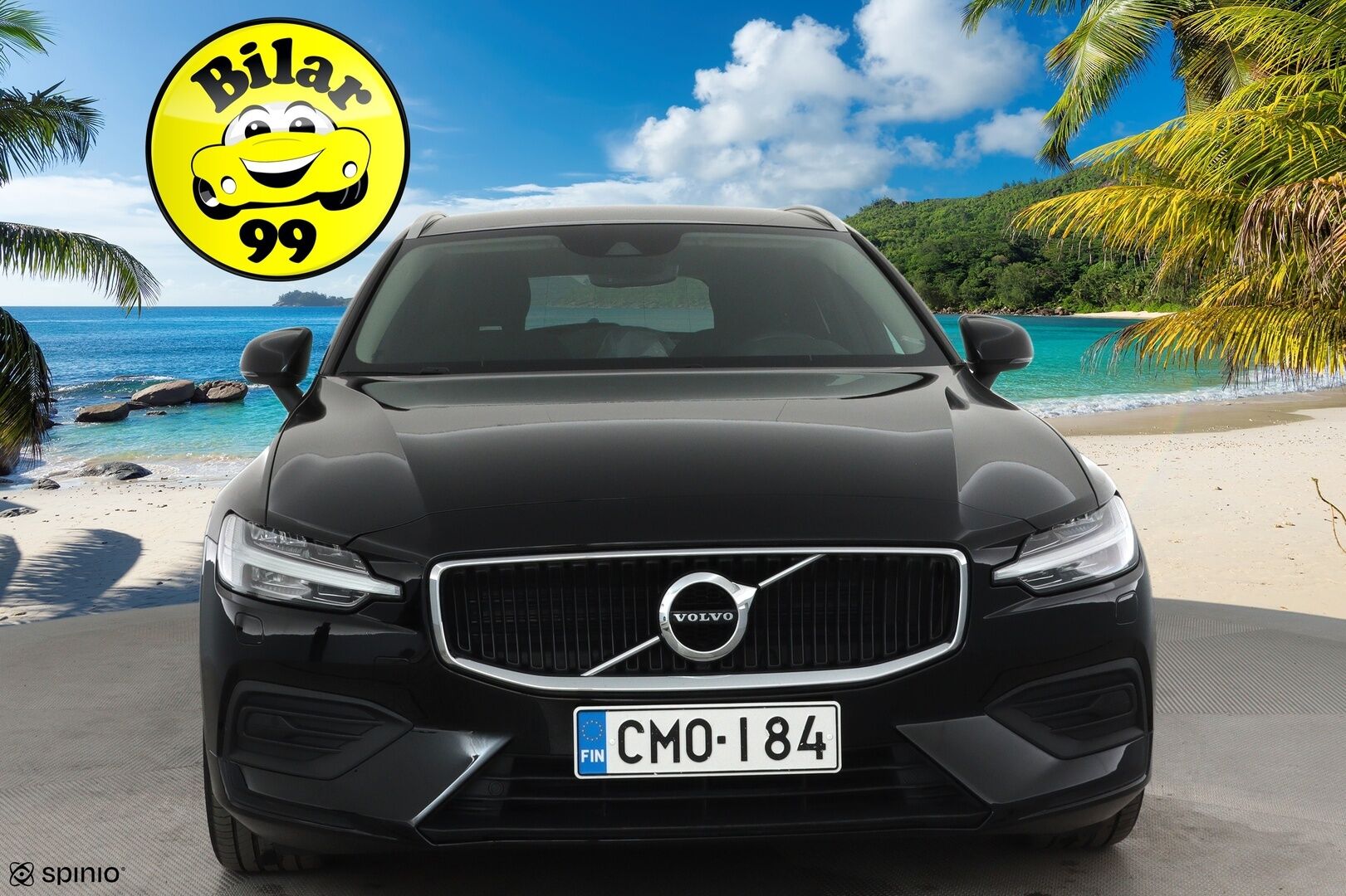 Volvo V60 2019 D3 Business aut **Webasto / P.Tutkat / LED-valot / Navi / Kaistavahti / KeylessGO** - 1-om Suomi-auto / Kahdet Renkaat / Dynamic alusta / Audio High performance
