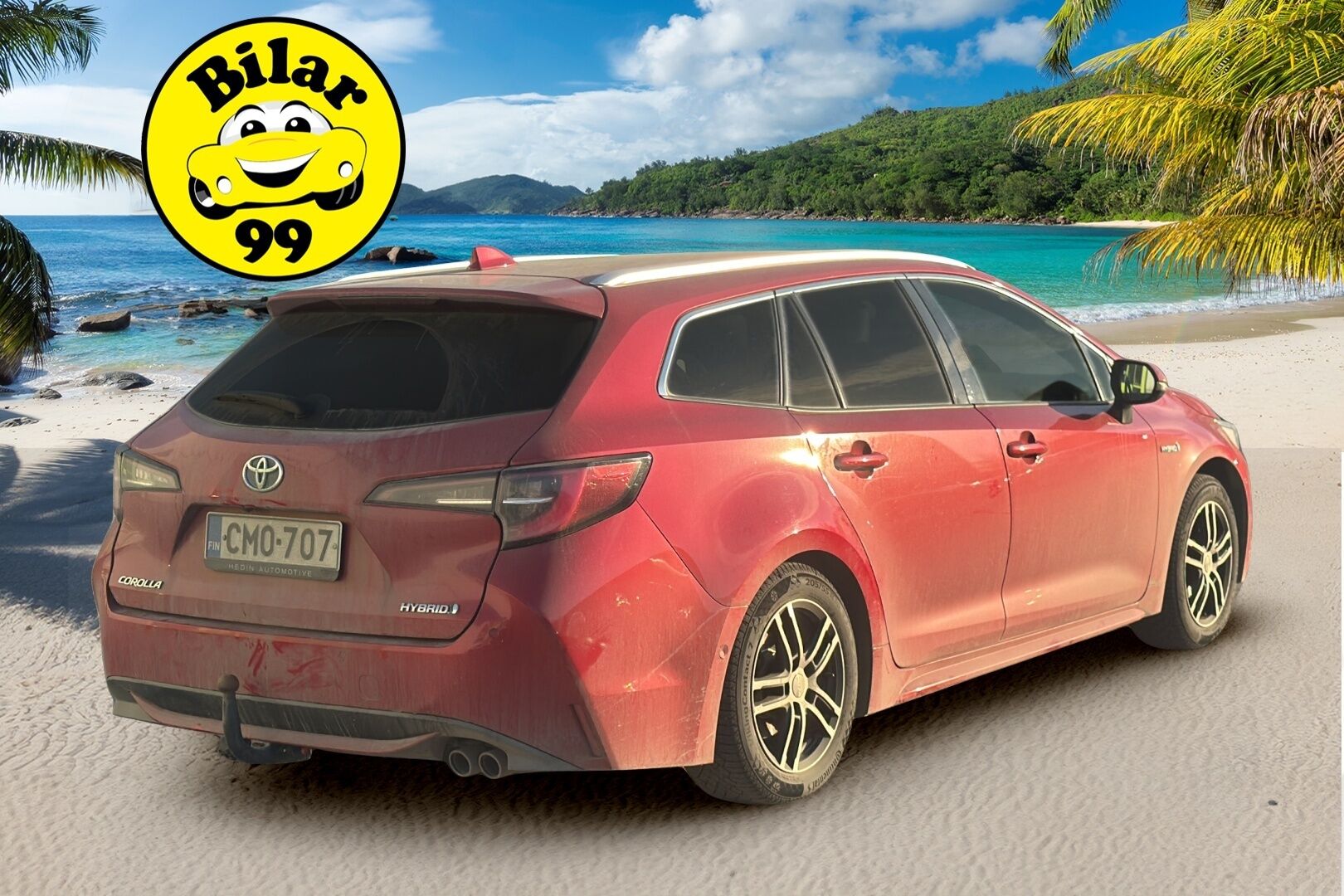 Toyota Corolla 2019 Touring Sports 2,0 Hybrid Style / Webasto / Adapt. vak / Vetokoukku / P-Kamera / Keyless / LED / Apple&Android - Huippuvarusteet! / Merkkihuollettu Suomi-Auto - HULLUT AVAJAISHULINAT KORKOTARJOUS 3,29 %