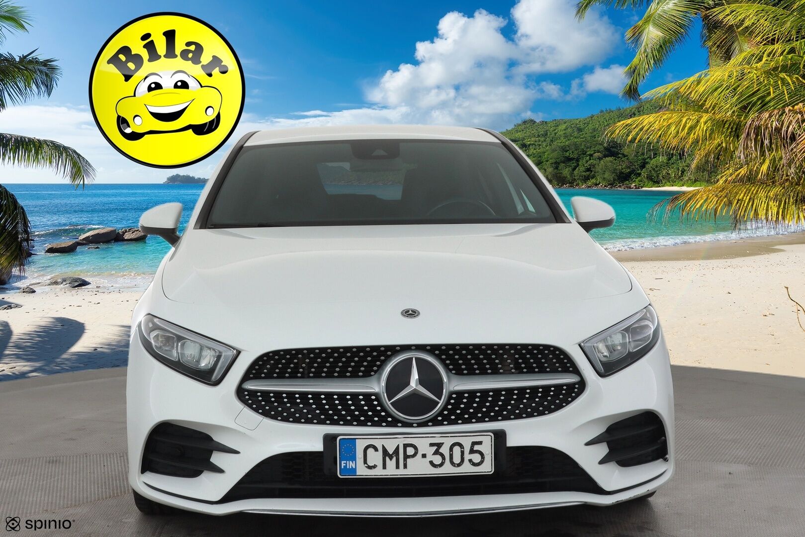 Mercedes-Benz A 2019 180 A Business AMG - | Sporttipenkit | Nahka-alcantara | P.kamera | Navi | LED | Lane Assist | Act. Brake Assist | Dynamic select | Lohko+sisähaara | 2x renkaat aluin | 