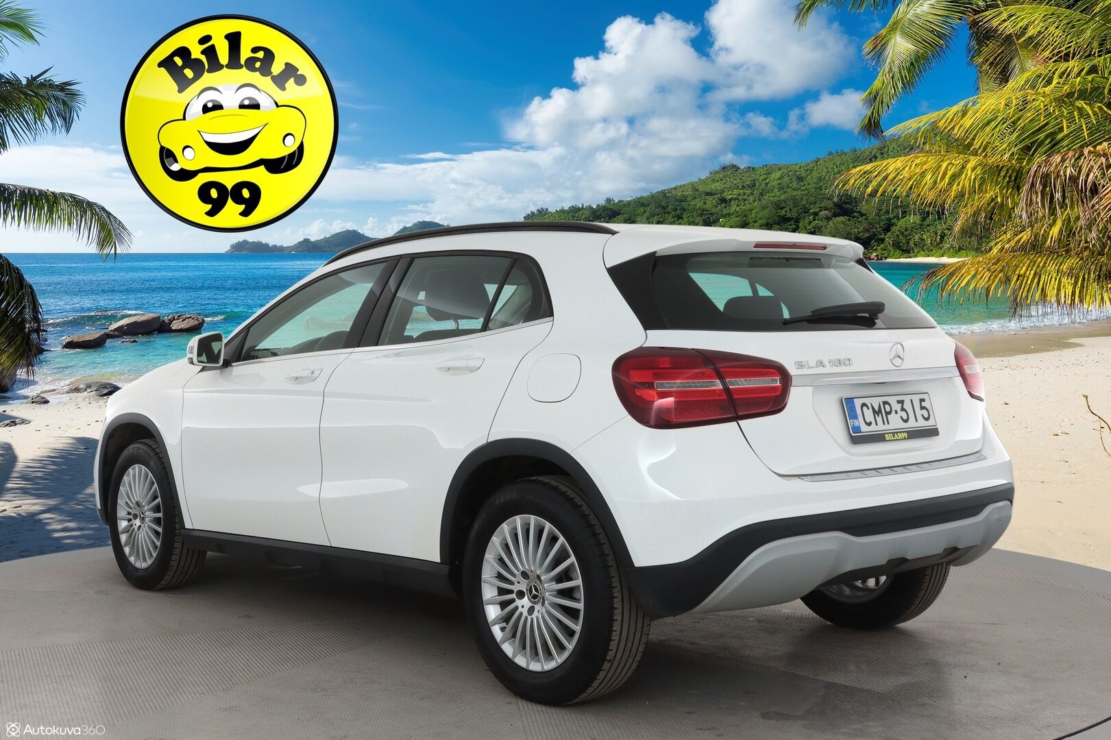 Mercedes-Benz GLA 2019 180 A Premium Business **1.Om Suomi-auto / Webasto / LED-High Performance / P. Kamera / Sporttipenkit / 2x Renkaat**