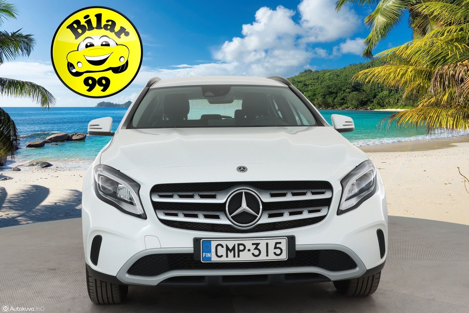 Mercedes-Benz GLA 2019 180 A Premium Business **1.Om Suomi-auto / Webasto / LED-High Performance / P. Kamera / Sporttipenkit / 2x Renkaat**