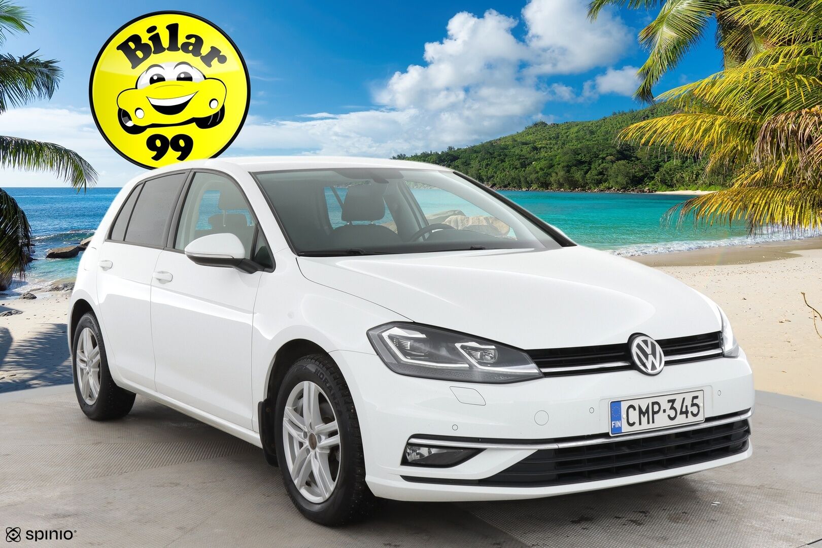 Volkswagen Golf 2019 Highline Limited 1,0 TSI 85 kW (115 hv) DSG-automaatti / Webasto / Adapt. Vakkari / P-kamera / KeylessGo / Apple&Android - 2-om. Suomi-auto / 2x aluvanteet / Huippurenkaat!