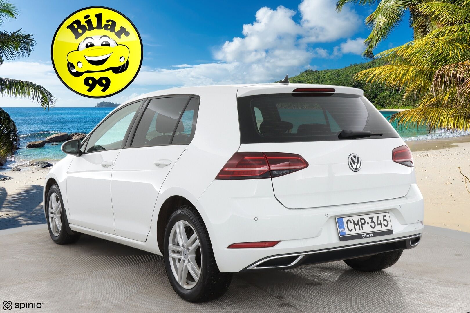 Volkswagen Golf 2019 Highline Limited 1,0 TSI 85 kW (115 hv) DSG-automaatti / Webasto / Adapt. Vakkari / P-kamera / KeylessGo / Apple&Android - 2-om. Suomi-auto / 2x aluvanteet / Huippurenkaat!