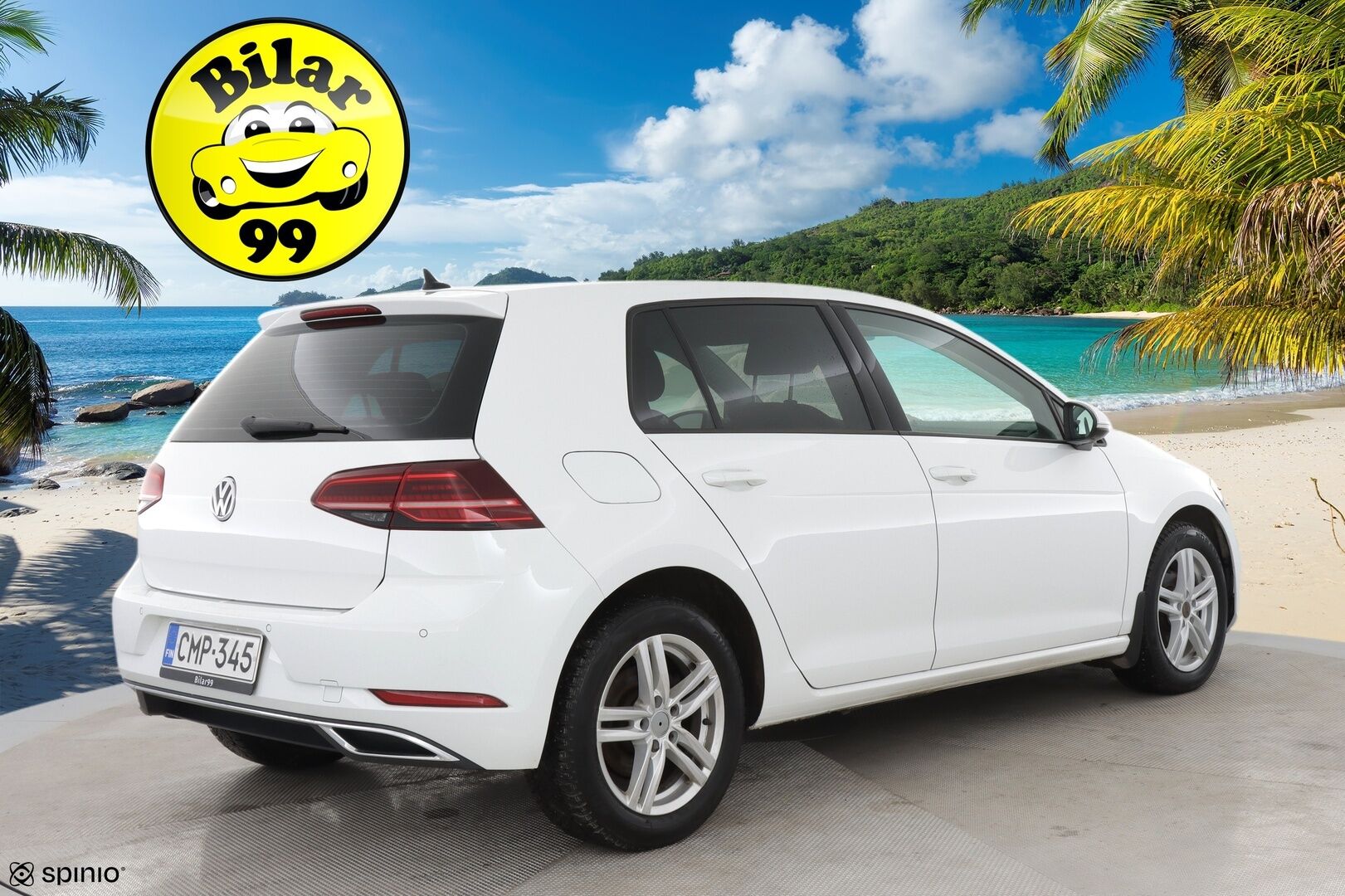 Volkswagen Golf 2019 Highline Limited 1,0 TSI 85 kW (115 hv) DSG-automaatti / Webasto / Adapt. Vakkari / P-kamera / KeylessGo / Apple&Android - 2-om. Suomi-auto / 2x aluvanteet / Huippurenkaat!