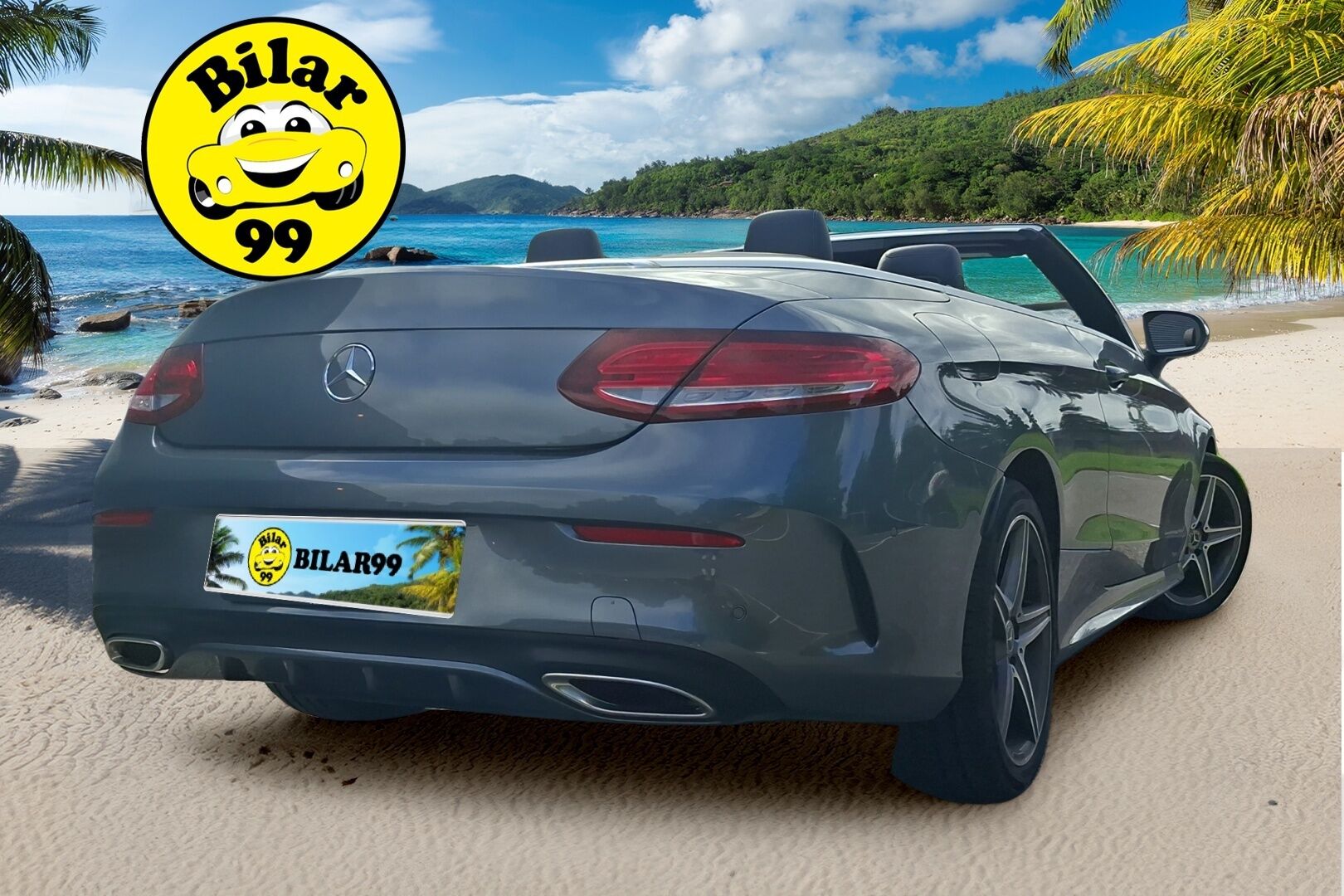 Mercedes-Benz C 2017 C 200 Avoauto (AE) 2ov 1991cm3 A - | AMG-Styling | Air-Scarf | Mustat nahat muisteilla | Vakkari | P-Kamera | 