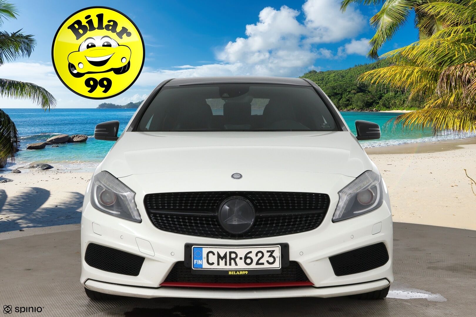 Mercedes-Benz A 2013 250 Sport A Premium Business AMG / Panorama / Harman/Kardon / Nahat / Comand / Bi-Xenon / Vakkari / - Jakoketju vaihdettu! / Punaiset vyöt / Night package /