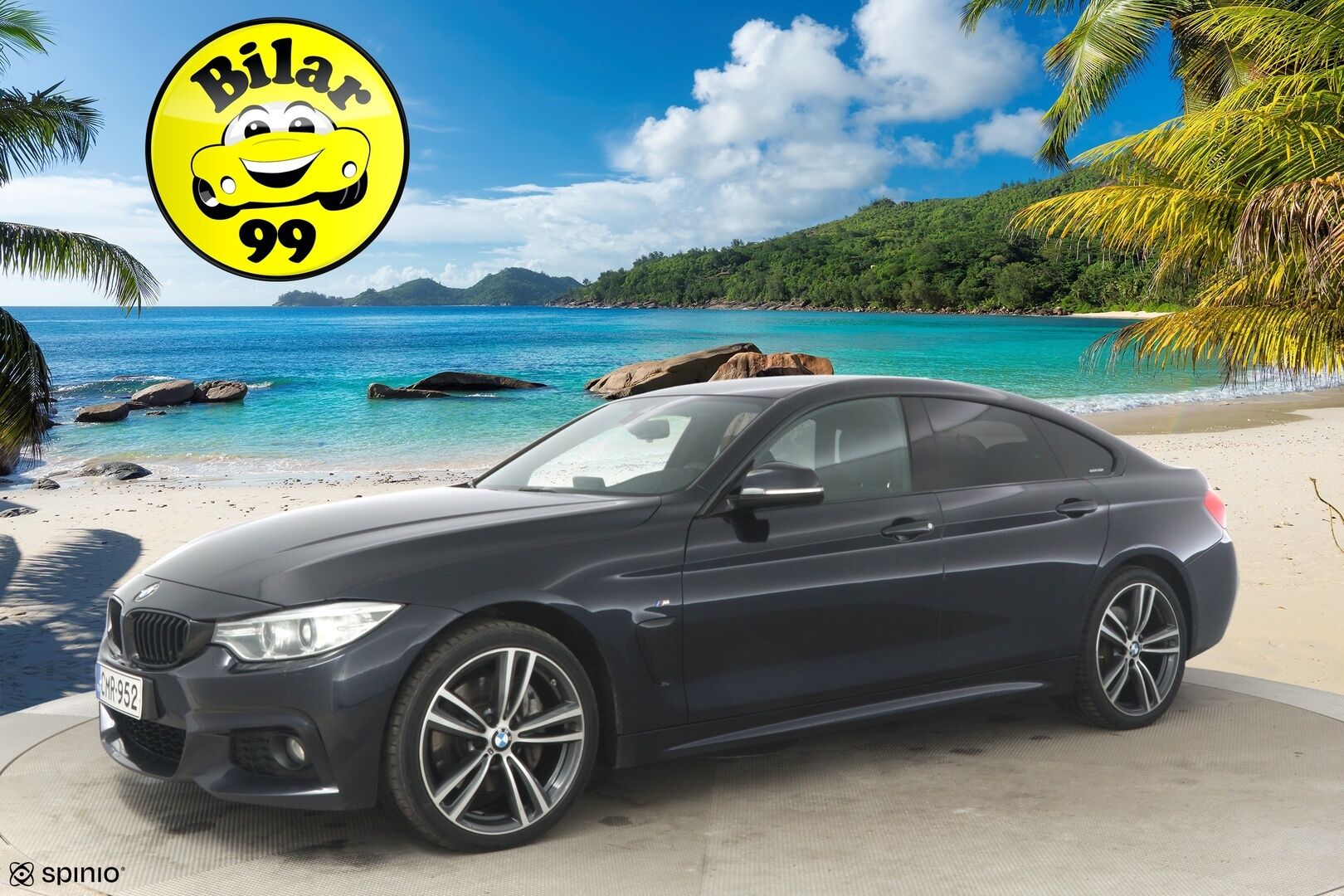 BMW 435 2016 F36 Gran Coupe 435d A xDrive Business M Sport * Muistipenkit / Vetokoukku / Comfort Access / Hifit / P. Tutkat * - * Vakkari / Prof. Navi / Bluetooth / Sähkökontti *