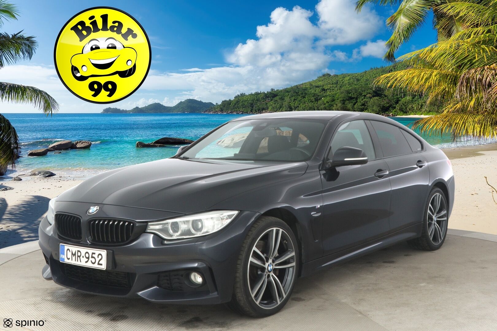 BMW 435 2016 F36 Gran Coupe 435d A xDrive Business M Sport * Muistipenkit / Vetokoukku / Comfort Access / Hifit / P. Tutkat * - * Vakkari / Prof. Navi / Bluetooth / Sähkökontti *