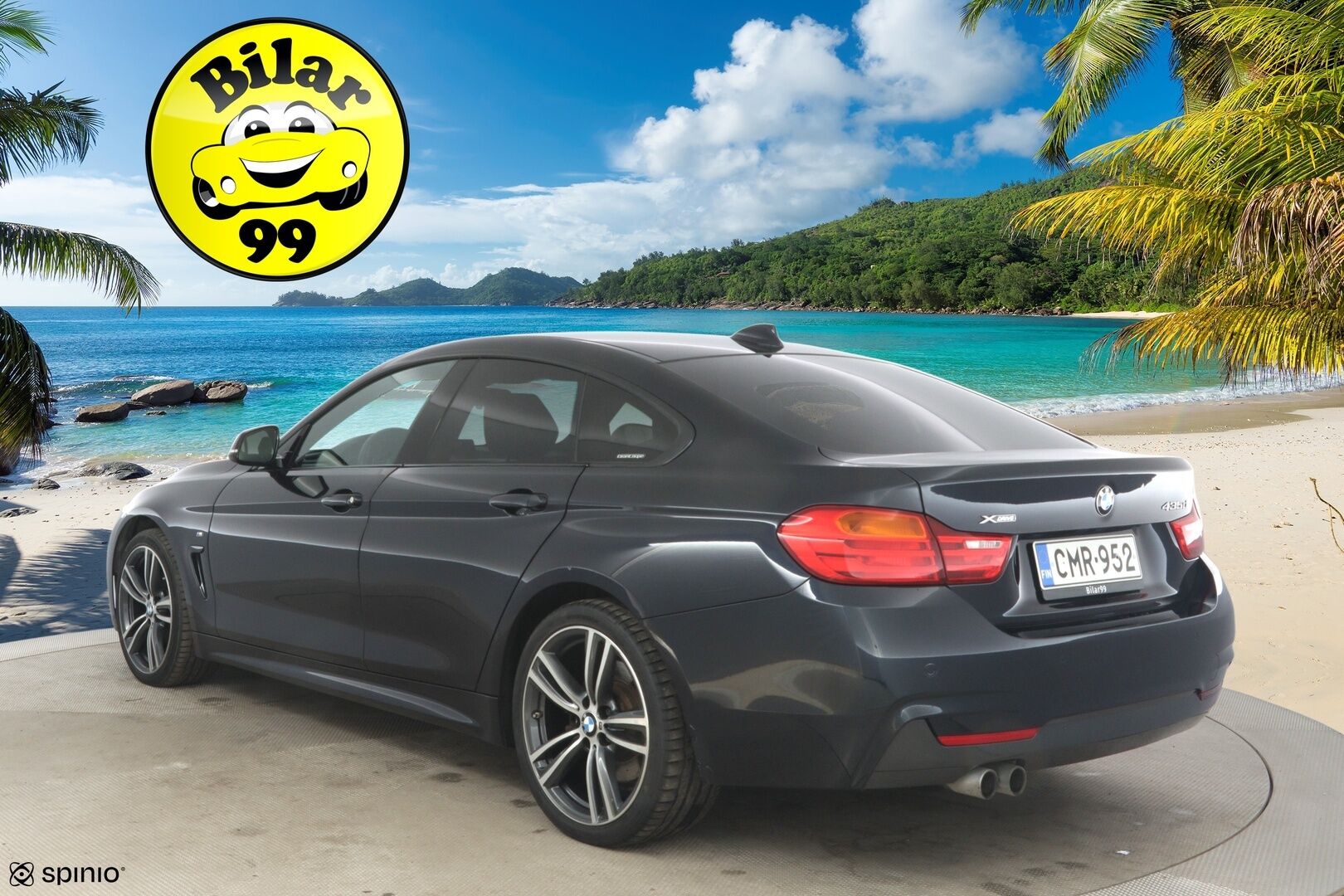 BMW 435 2016 F36 Gran Coupe 435d A xDrive Business M Sport * Muistipenkit / Vetokoukku / Comfort Access / Hifit / P. Tutkat * - * Vakkari / Prof. Navi / Bluetooth / Sähkökontti *