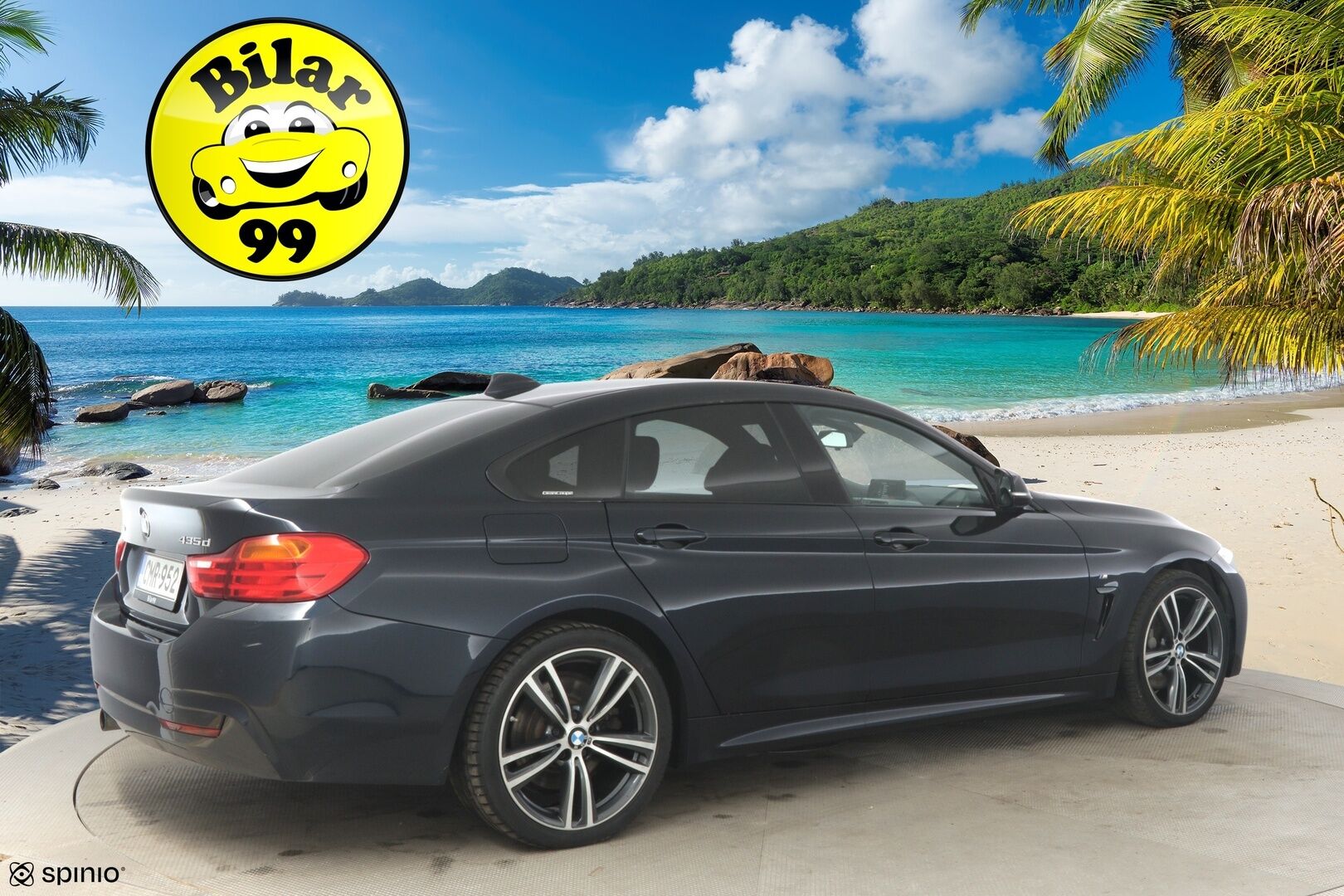 BMW 435 2016 F36 Gran Coupe 435d A xDrive Business M Sport * Muistipenkit / Vetokoukku / Comfort Access / Hifit / P. Tutkat * - * Vakkari / Prof. Navi / Bluetooth / Sähkökontti *