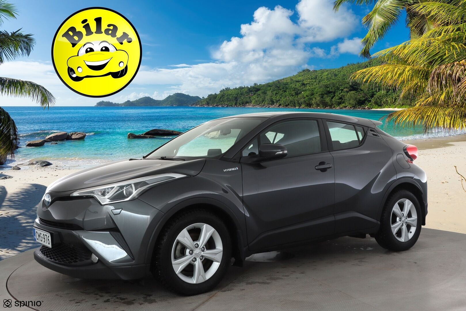 Toyota C-HR 2019 1,8 Hybrid Active Edition - | ACC | P.kamera | Navi | Lohkolämmitin | Keyless | Lane Assist | RSA | Aut. pitkät | Bluetooth | 2x renkaat aluin | Huoltokirja | 