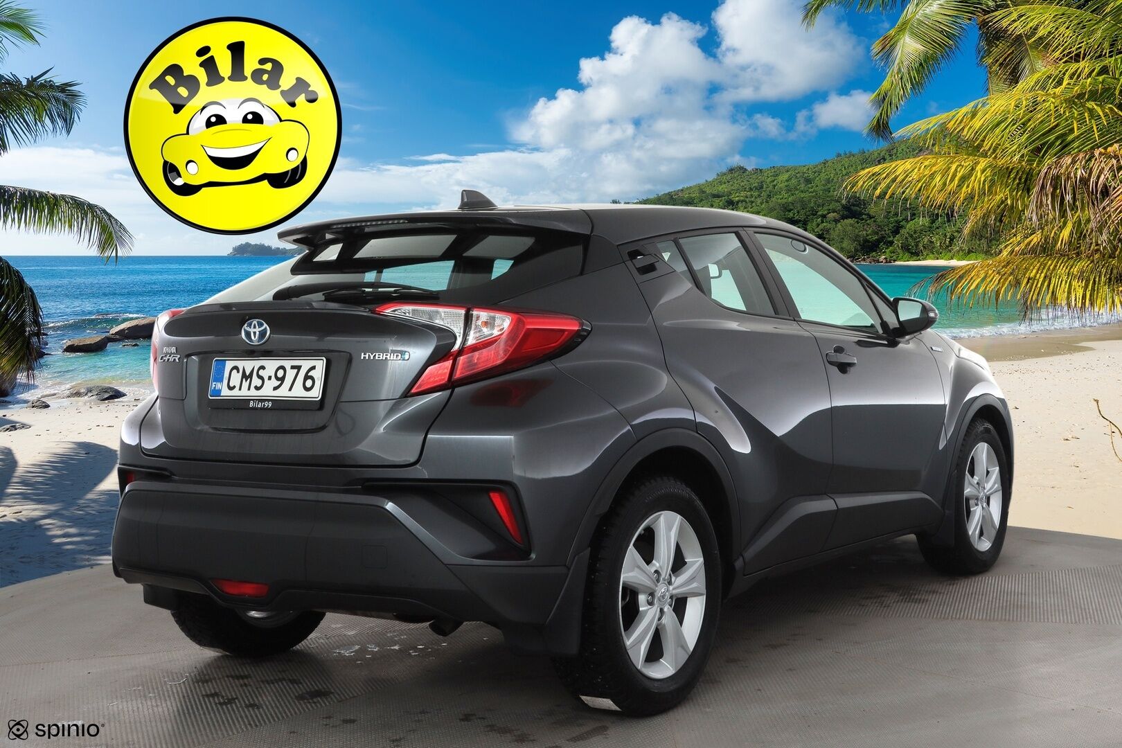 Toyota C-HR 2019 1,8 Hybrid Active Edition - | ACC | P.kamera | Navi | Lohkolämmitin | Keyless | Lane Assist | RSA | Aut. pitkät | Bluetooth | 2x renkaat aluin | Huoltokirja | 