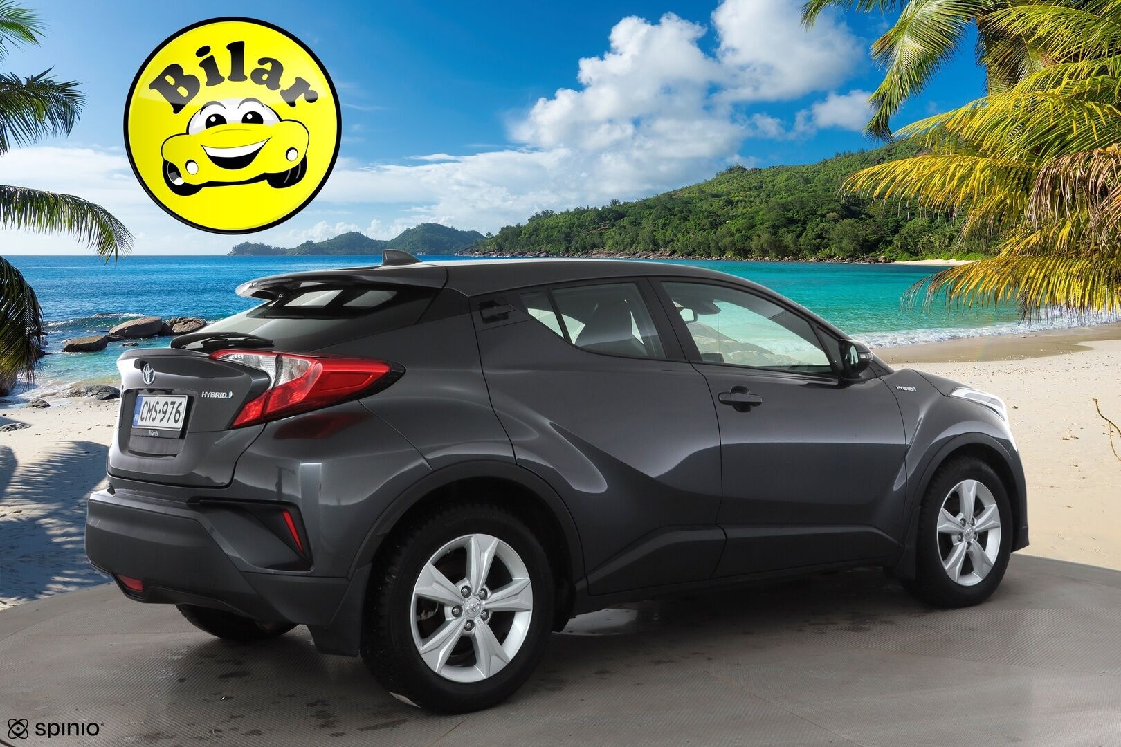 Toyota C-HR 2019 1,8 Hybrid Active Edition - | ACC | P.kamera | Navi | Lohkolämmitin | Keyless | Lane Assist | RSA | Aut. pitkät | Bluetooth | 2x renkaat aluin | Huoltokirja | 