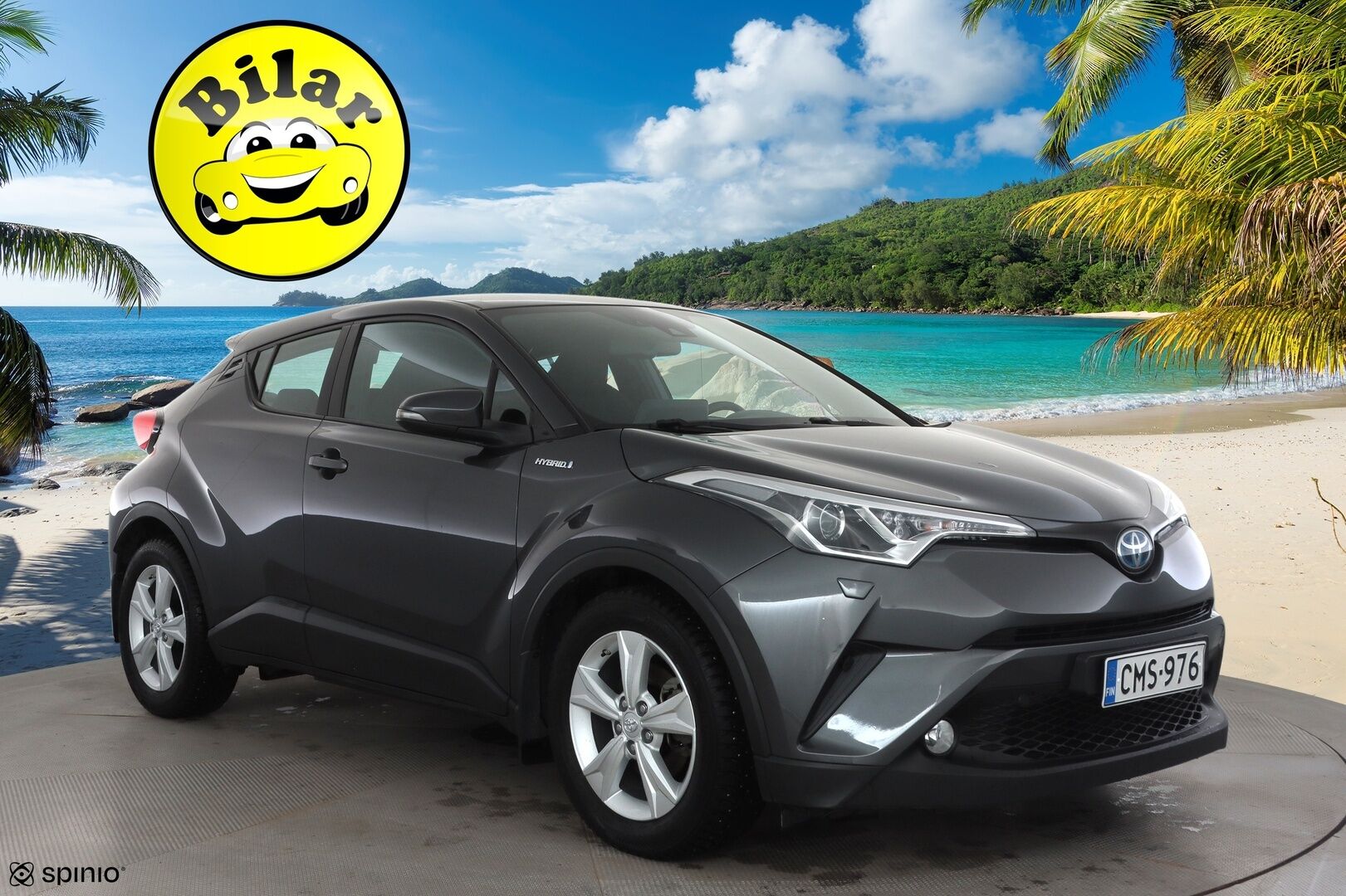 Toyota C-HR 2019 1,8 Hybrid Active Edition - | ACC | P.kamera | Navi | Lohkolämmitin | Keyless | Lane Assist | RSA | Aut. pitkät | Bluetooth | 2x renkaat aluin | Huoltokirja | 