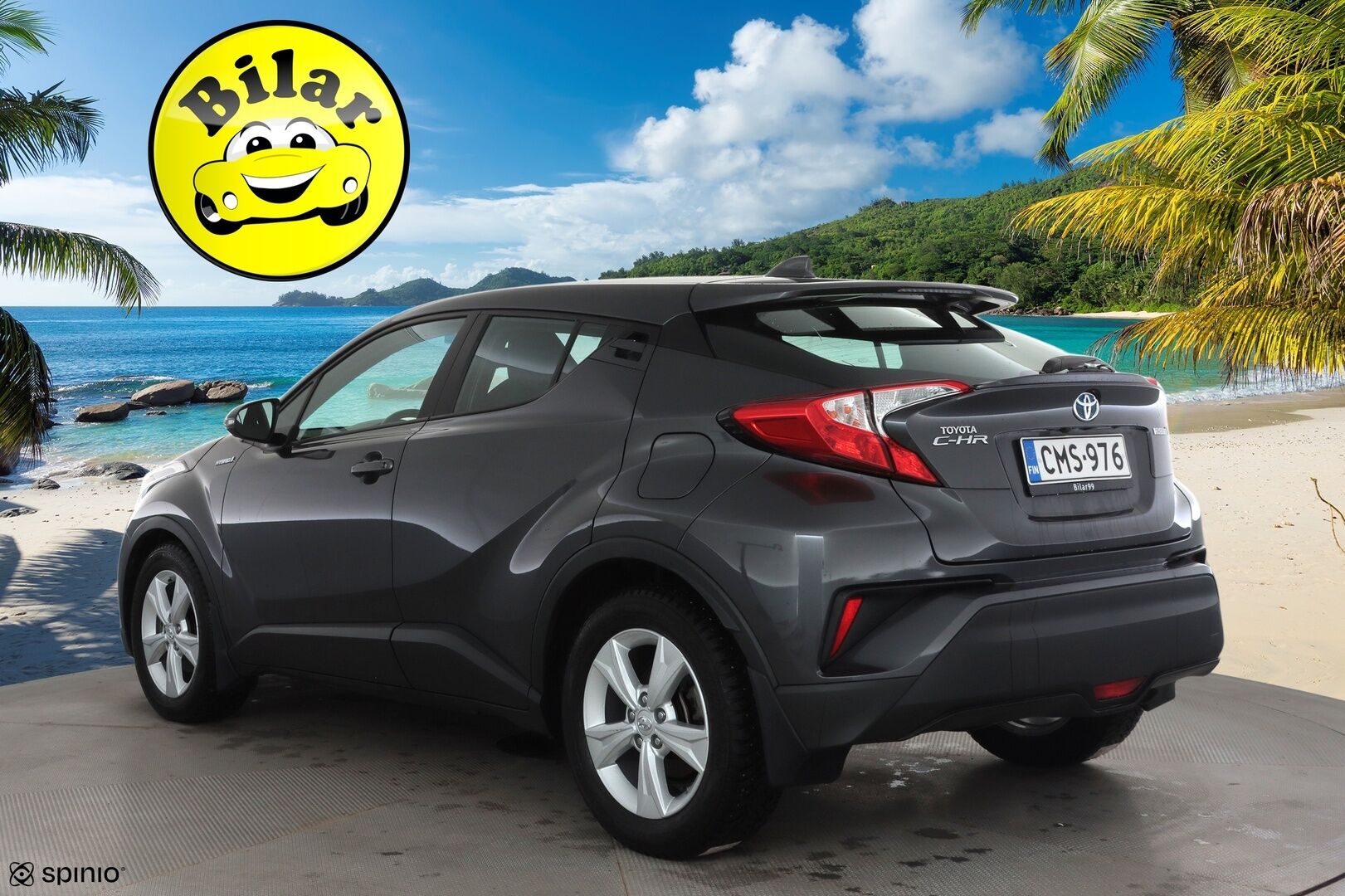 Toyota C-HR 2019 1,8 Hybrid Active Edition - | ACC | P.kamera | Navi | Lohkolämmitin | Keyless | Lane Assist | RSA | Aut. pitkät | Bluetooth | 2x renkaat aluin | Huoltokirja | 