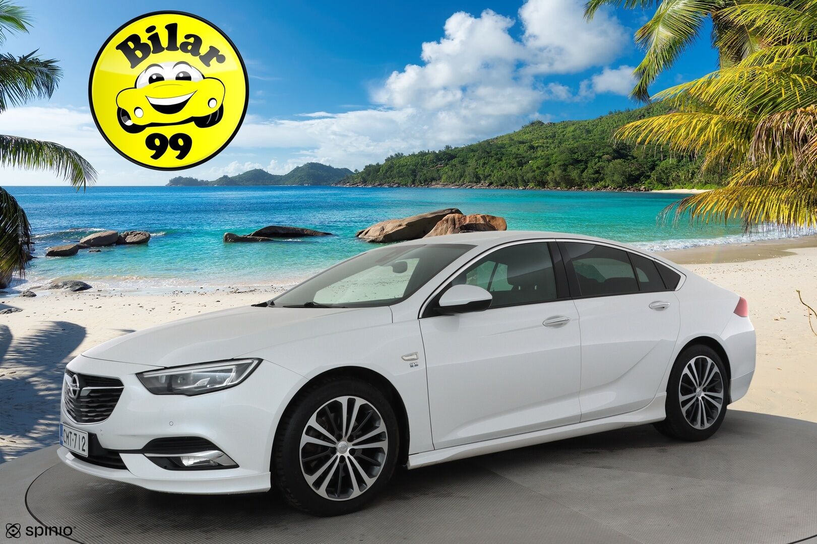 Opel Insignia 2019 Grand Sport Innovation Plus 200 Turbo A **Adapt.vakkari / Webasto / IntelliLux LED / Koukku / Navi / HUD** - Suomi-auto / Kahdet renkaat aluvanteilla / Puolinahat / KeylessGo / Ratin lämmitin