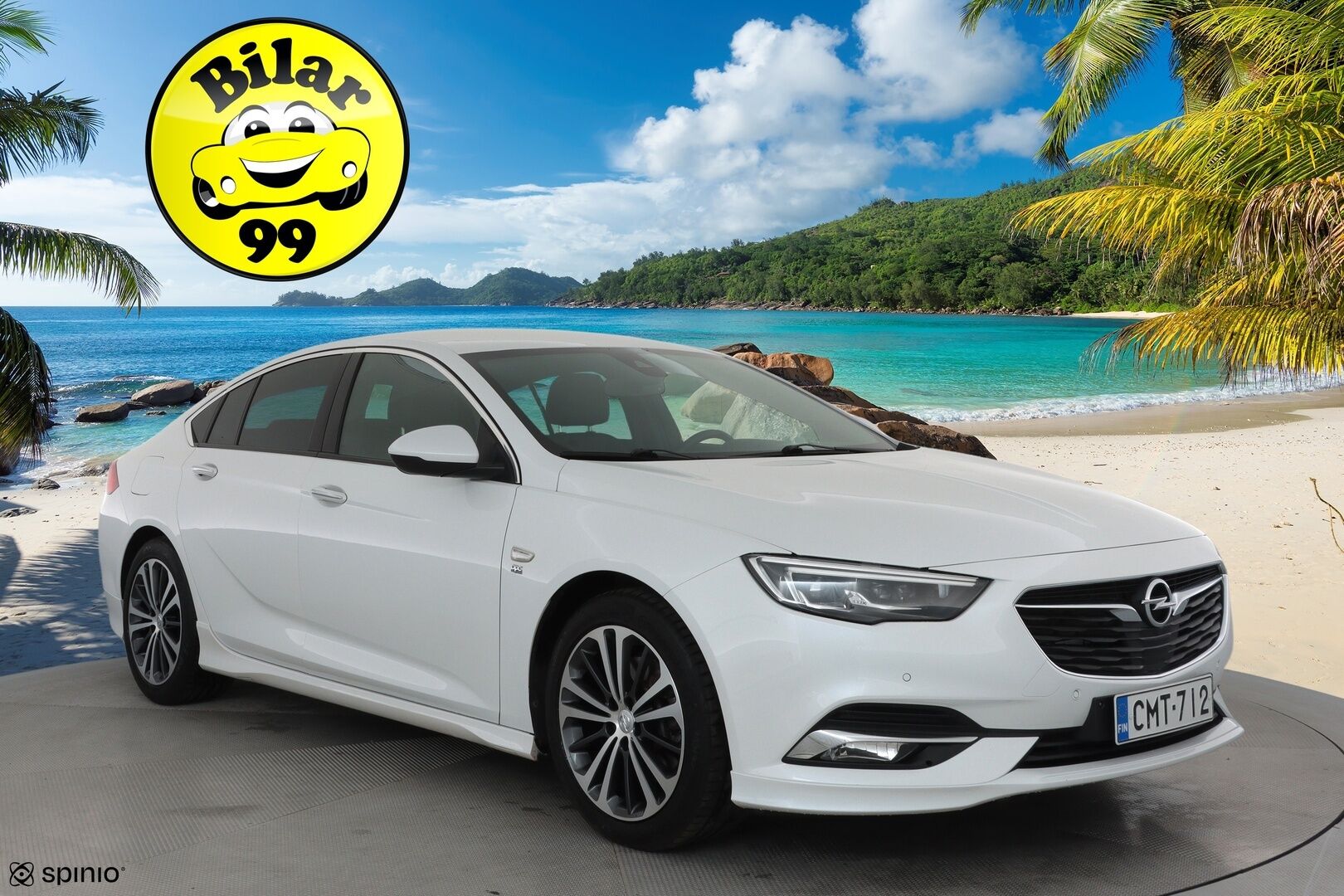 Opel Insignia 2019 Grand Sport Innovation Plus 200 Turbo A **Adapt.vakkari / Webasto / IntelliLux LED / Koukku / Navi / HUD** - Suomi-auto / Kahdet renkaat aluvanteilla / Puolinahat / KeylessGo / Ratin lämmitin