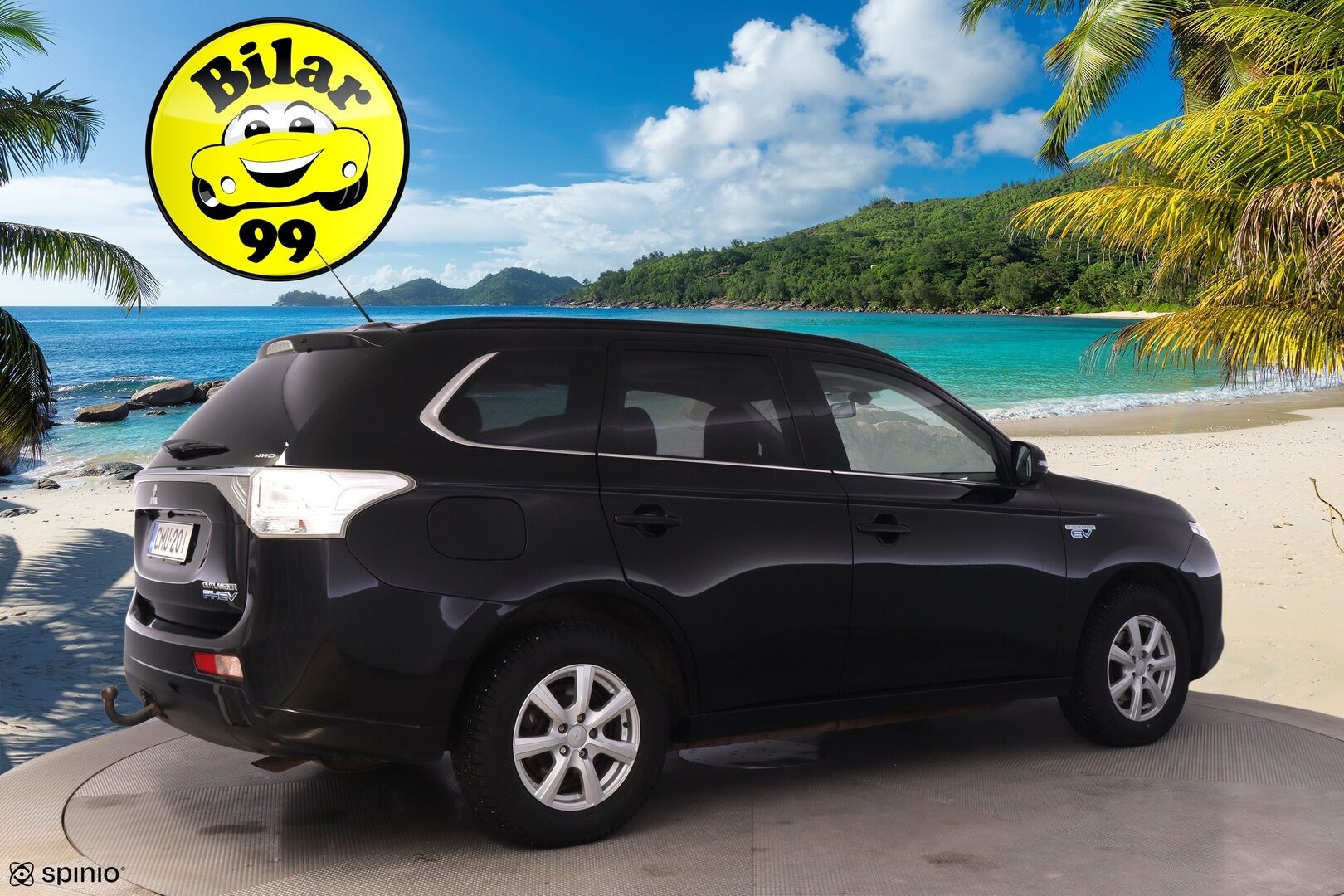 Mitsubishi OUTLANDER PHEV 2014 Instyle Navi 4WD 5P *Rockford Fosgate / Peruutuskamera / Koukku / Nahkasisusta / S.kontti / Navi* - Juuri huollettu ja leimattu! / 2xalumiini vantein