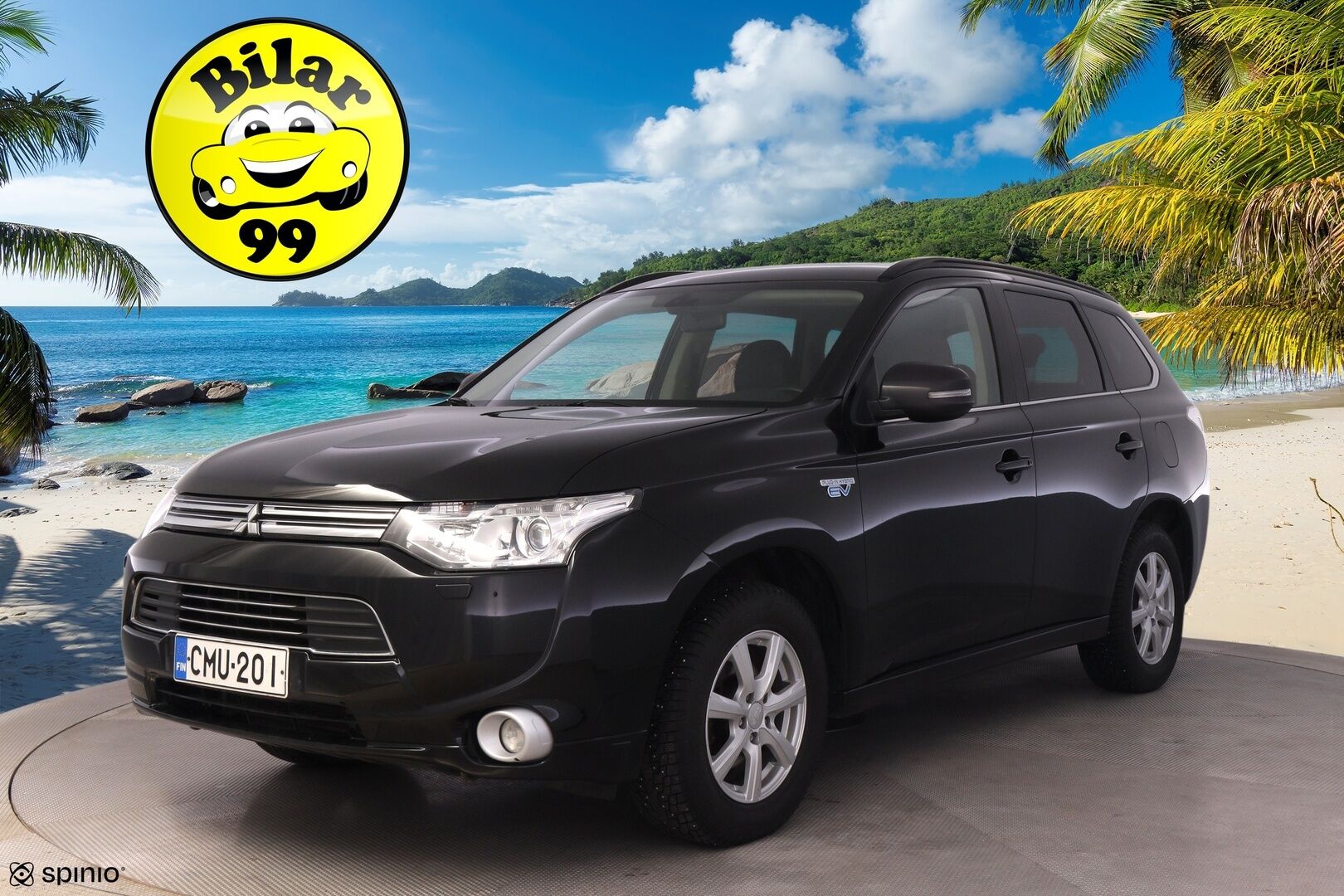 Mitsubishi OUTLANDER PHEV 2014 Instyle Navi 4WD 5P *Rockford Fosgate / Peruutuskamera / Koukku / Nahkasisusta / S.kontti / Navi* - Juuri huollettu ja leimattu! / 2xalumiini vantein
