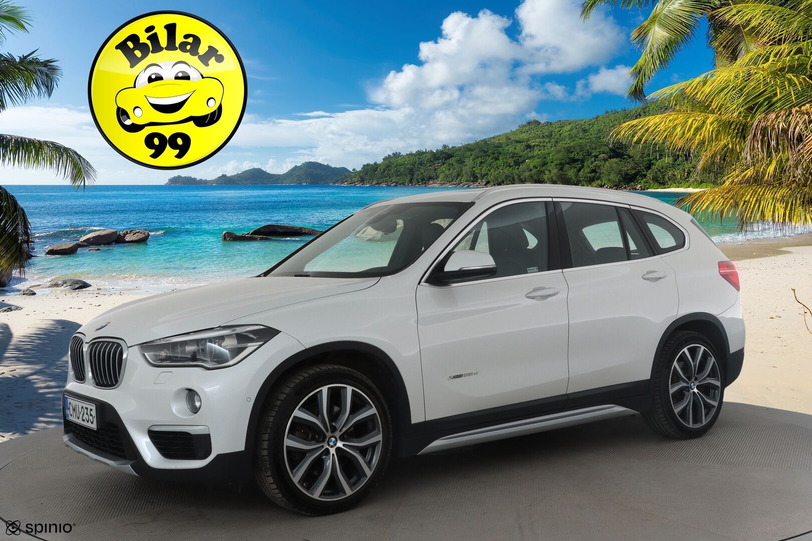 BMW X1 2016 F48 xDrive25dA Xline *ACC / Harman&Kardon / Panorama / HUD / Muistipenkit / ComfortAccess / P.kamera / Koukku* - Hyvät varusteet! 