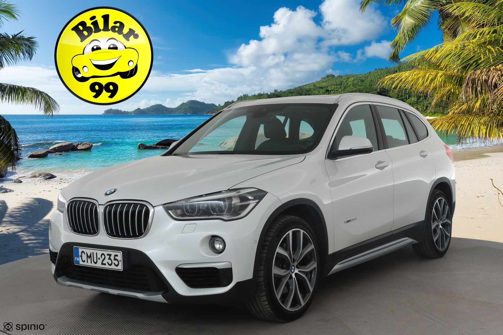 BMW X1 2016 F48 xDrive25dA Xline *ACC / Harman&Kardon / Panorama / HUD / Muistipenkit / ComfortAccess / P.kamera / Koukku* - Hyvät varusteet! 