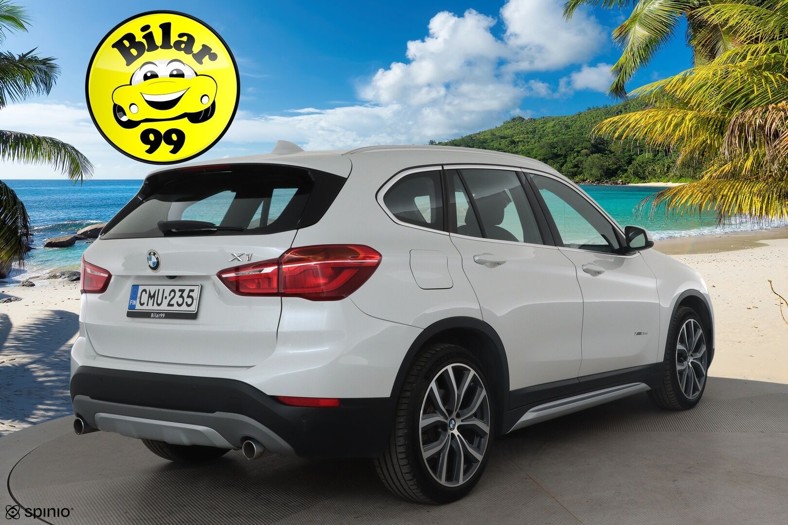 BMW X1 2016 F48 xDrive25dA Xline *ACC / Harman&Kardon / Panorama / HUD / Muistipenkit / ComfortAccess / P.kamera / Koukku* - Hyvät varusteet! 