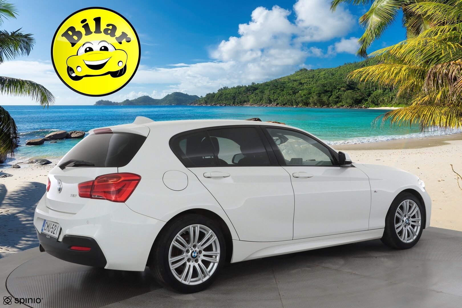 BMW 118 2017 F20 Hatchback 118i Business M Sport - Alcantara Sporttipenkit | ShadowLine | LED | M Sport Alusta | Vakkari | Peruutustutka | Näyttävä!
