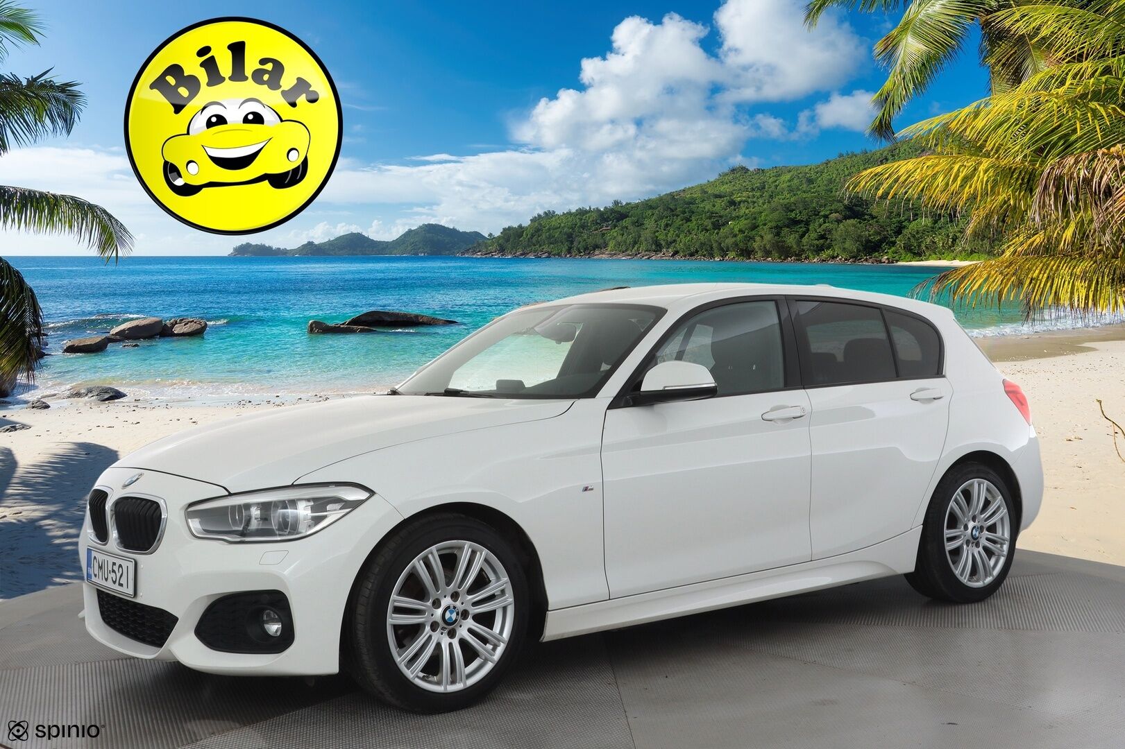 BMW 118 2017 F20 Hatchback 118i Business M Sport - Alcantara Sporttipenkit | ShadowLine | LED | M Sport Alusta | Vakkari | Peruutustutka | Näyttävä!