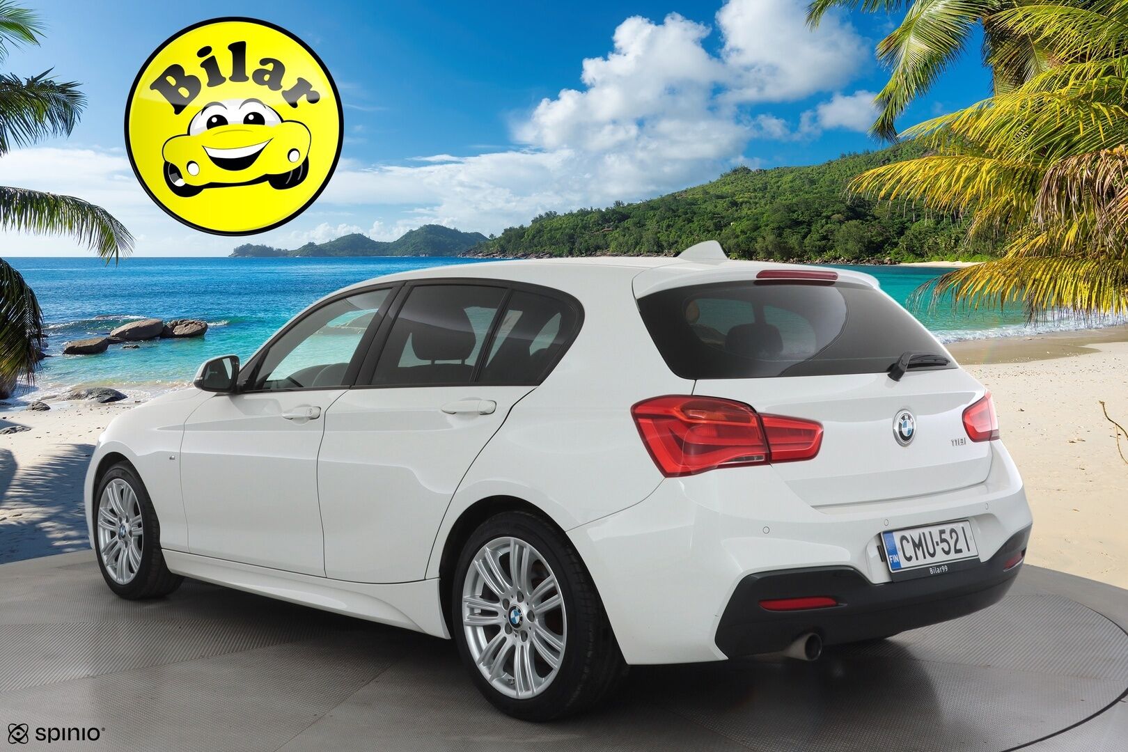 BMW 118 2017 F20 Hatchback 118i Business M Sport - Alcantara Sporttipenkit | ShadowLine | LED | M Sport Alusta | Vakkari | Peruutustutka | Näyttävä!