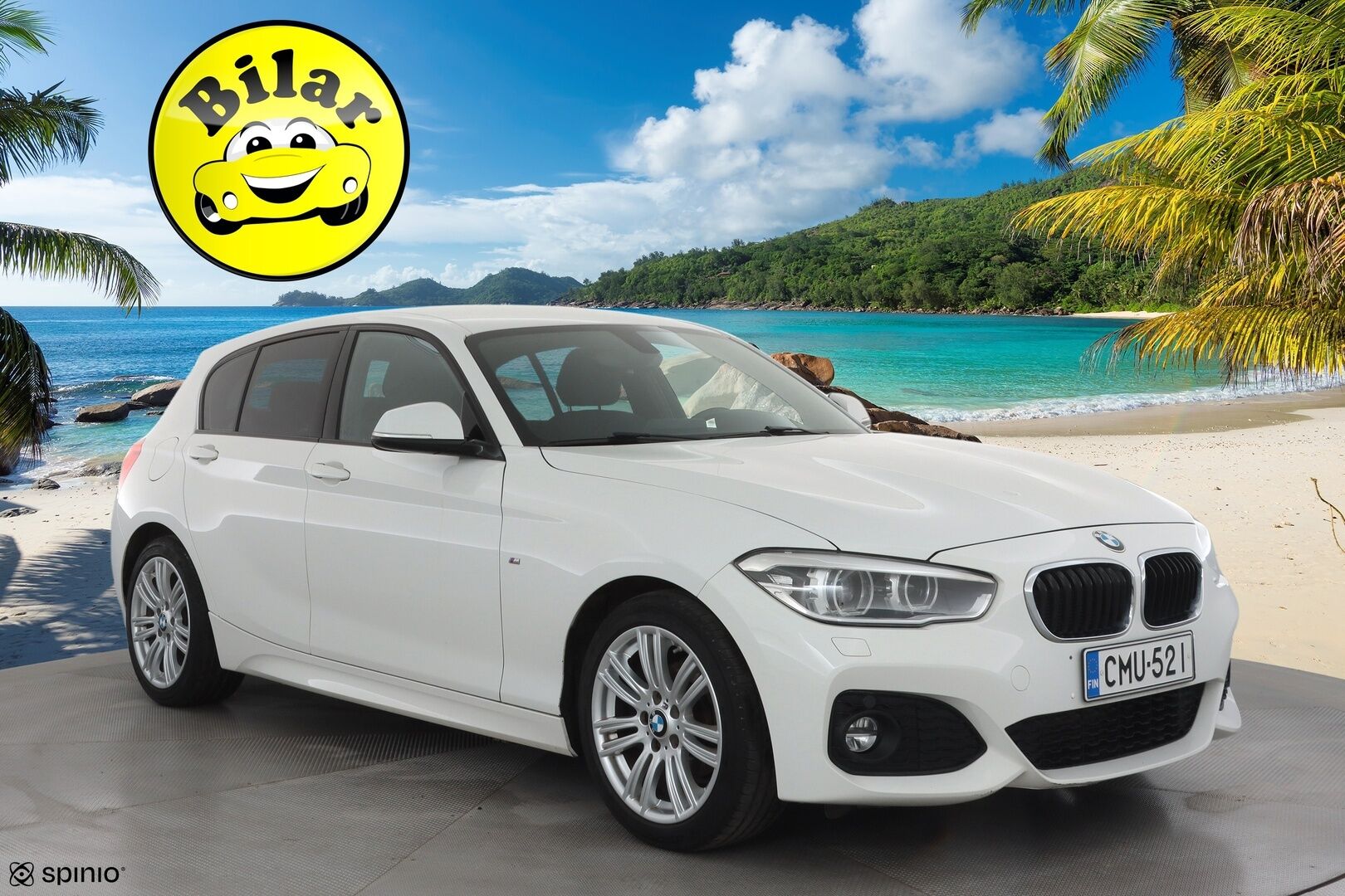 BMW 118 2017 F20 Hatchback 118i Business M Sport - Alcantara Sporttipenkit | ShadowLine | LED | M Sport Alusta | Vakkari | Peruutustutka | Näyttävä!