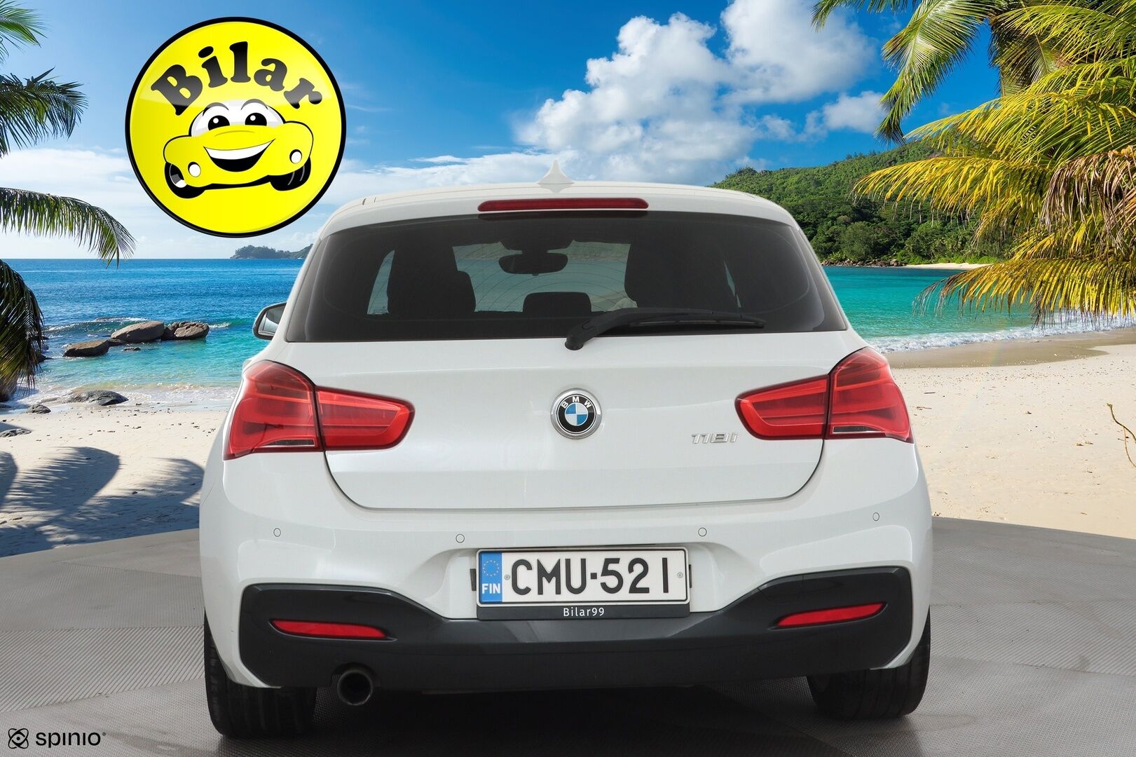 BMW 118 2017 F20 Hatchback 118i Business M Sport - Alcantara Sporttipenkit | ShadowLine | LED | M Sport Alusta | Vakkari | Peruutustutka | Näyttävä!