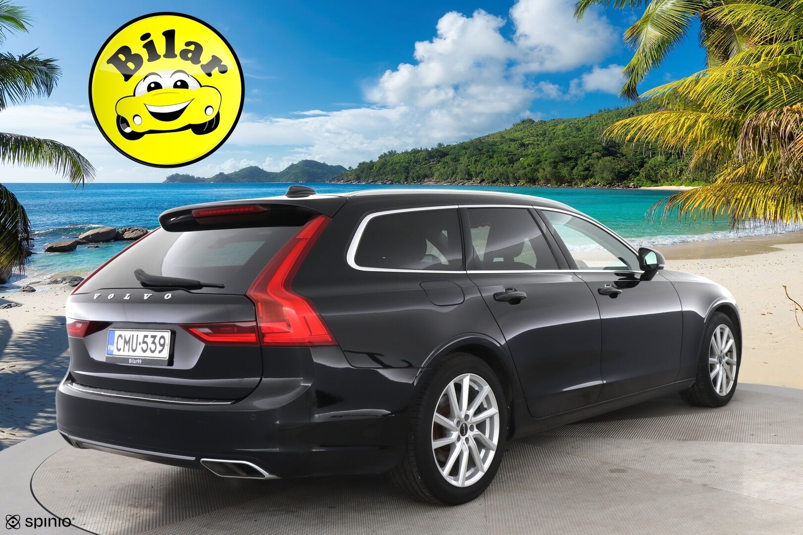 Volvo V90 2017 D4 Business aut - | Puolinahat | Ei ad-blue järjestelmää | Pilot assist | Turvallinen perhefarkku