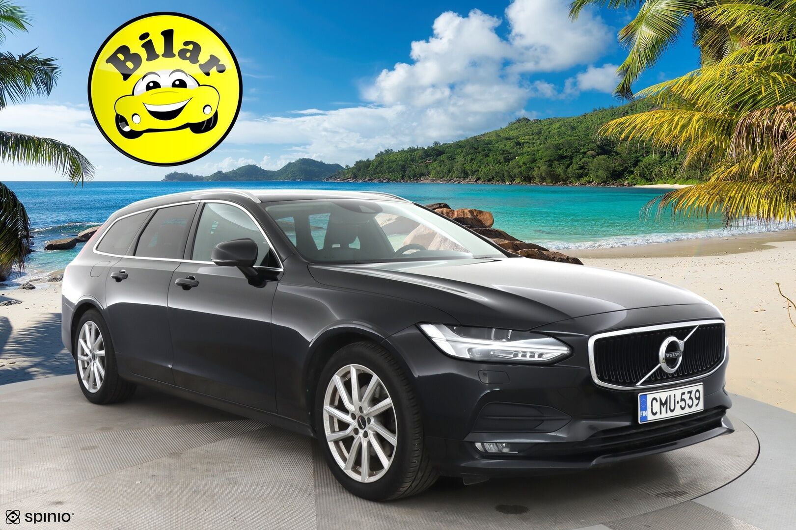 Volvo V90 2017 D4 Business aut - | Puolinahat | Ei ad-blue järjestelmää | Pilot assist | Turvallinen perhefarkku